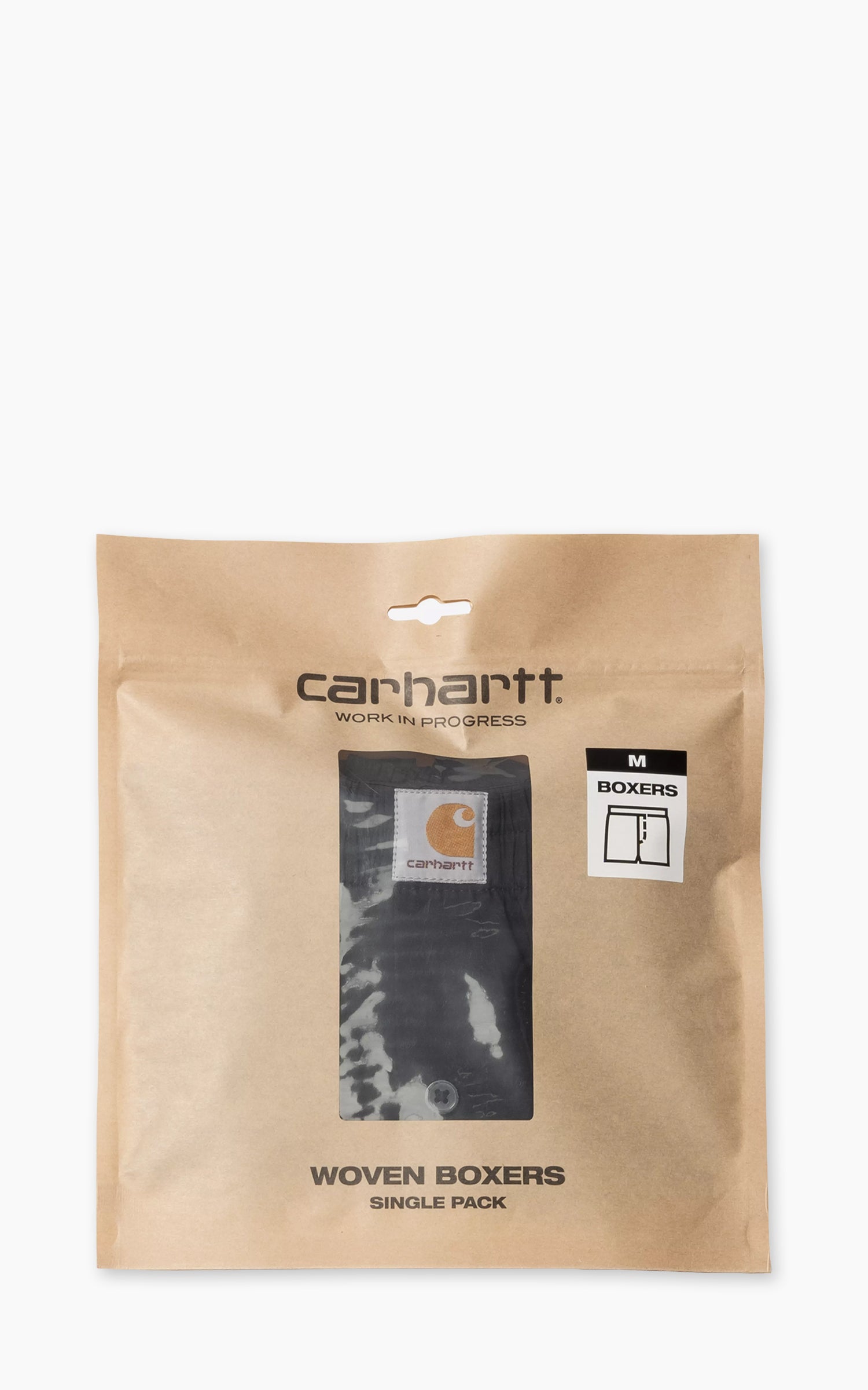 Carhartt WIP Cotton Boxer Black