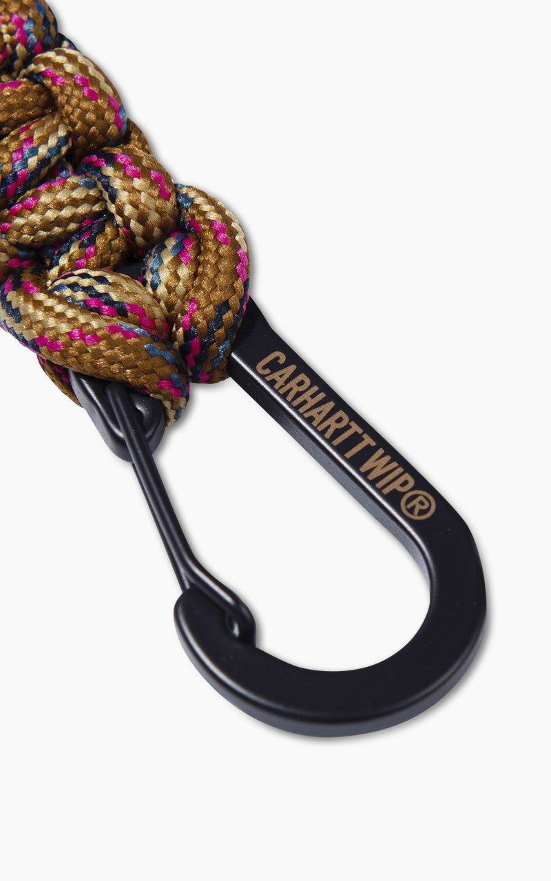 Carhartt WIP Tour Cord Keychain Hamilton Brown