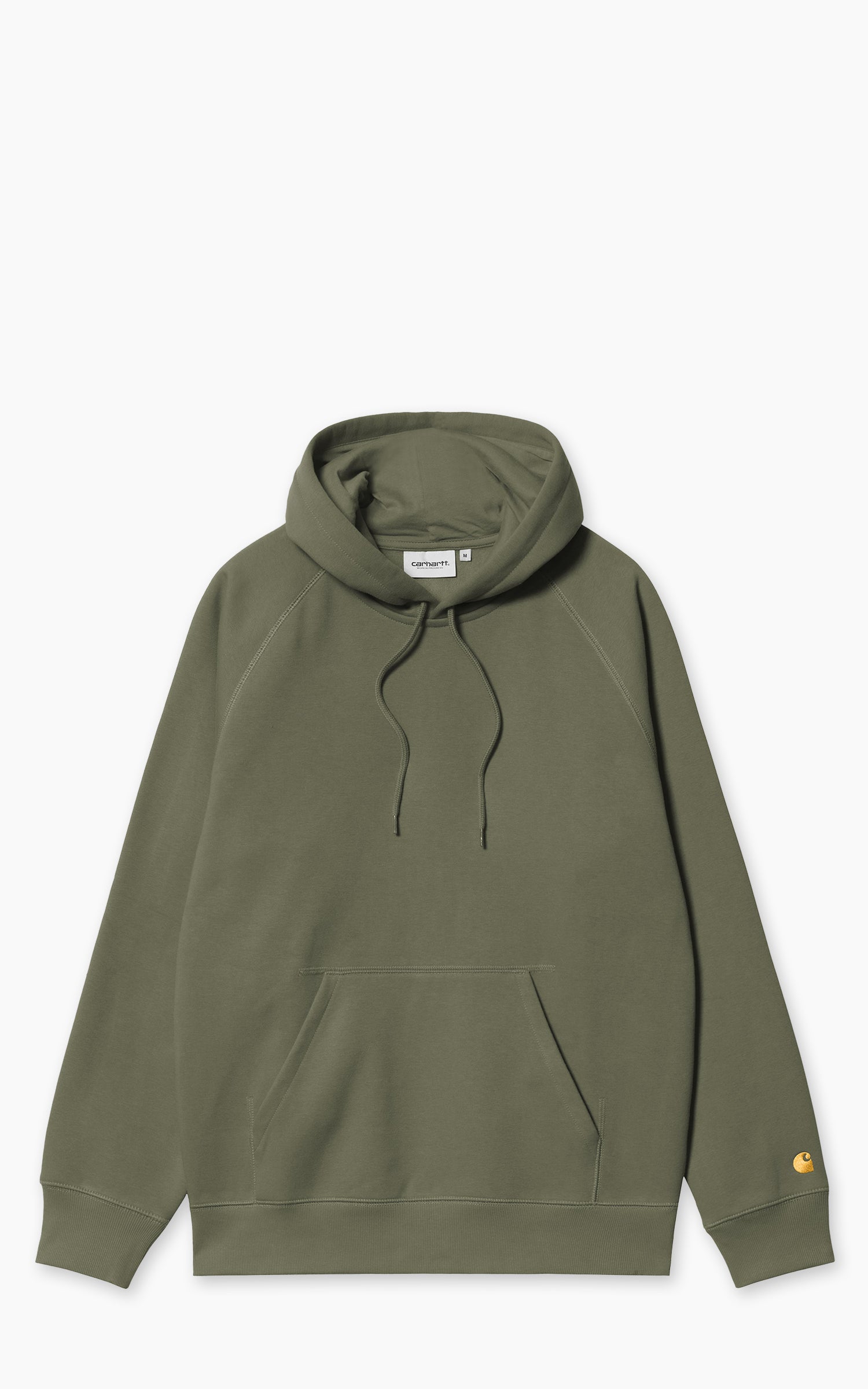 Carhartt WIP Hooded Chase Sweatshirt Leaf/Gold