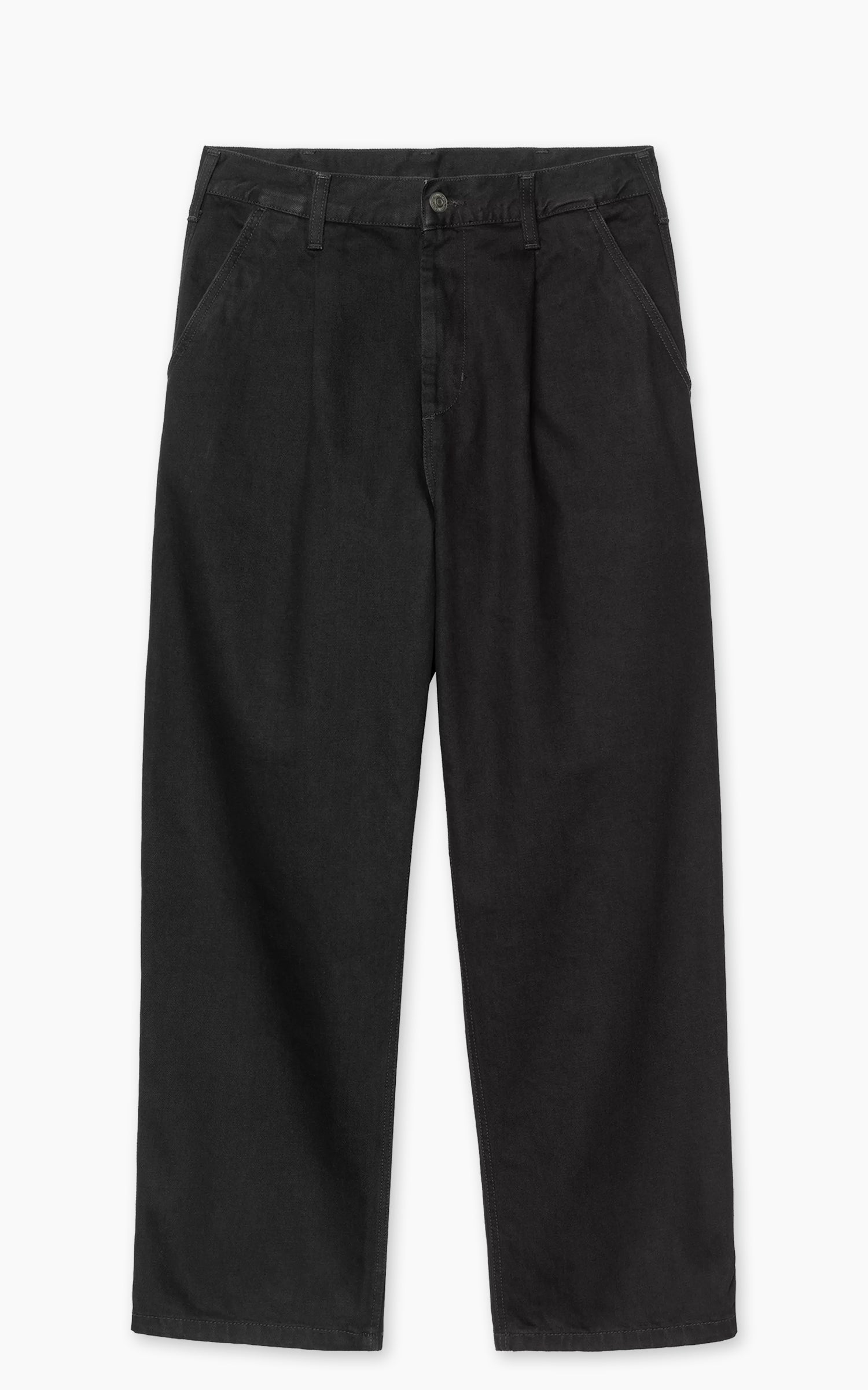 Carhartt WIP Jace Pant Cotton Smith Denim Rinsed Black