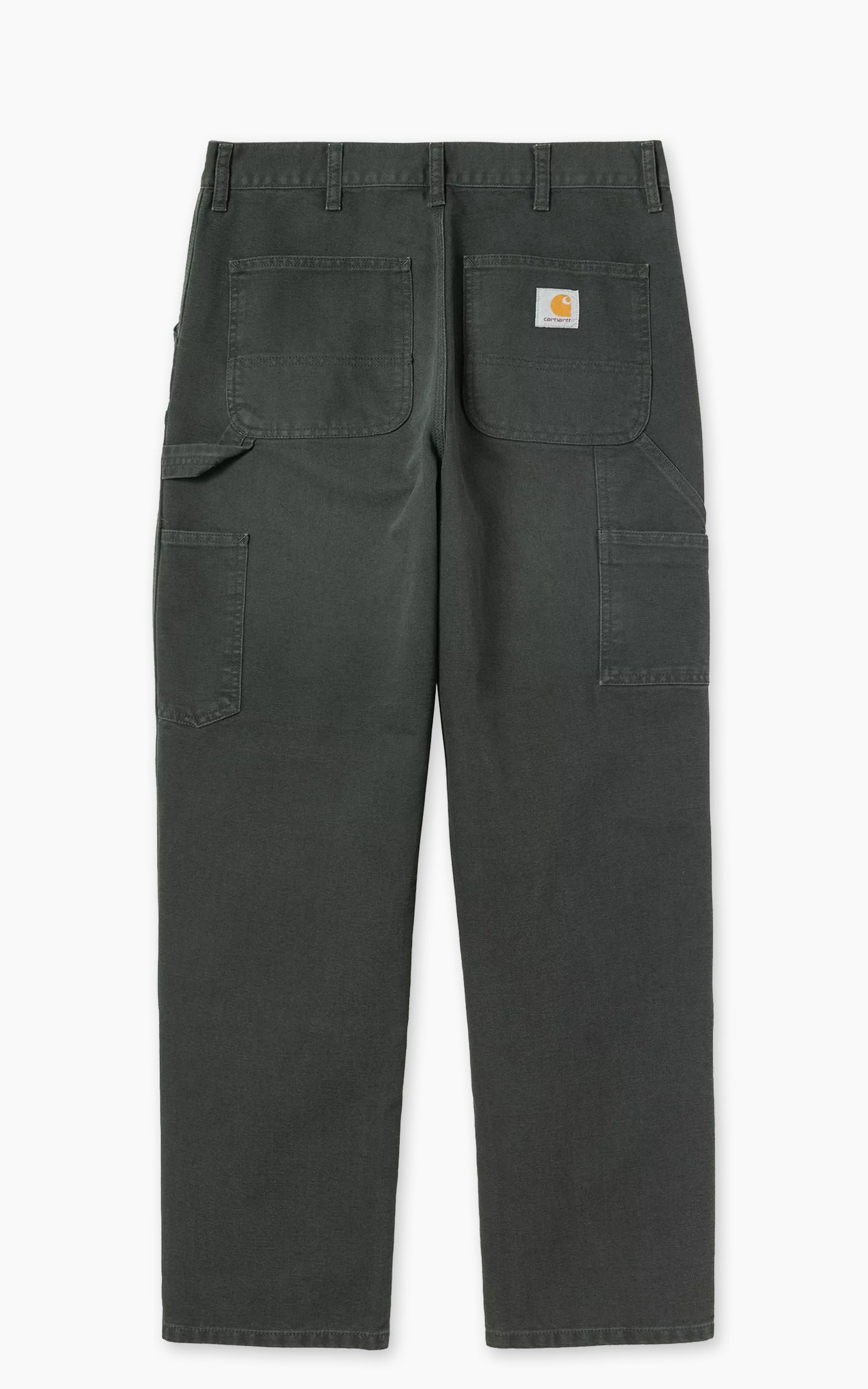 Carhartt WIP Double Knee Pant Dearborn Canvas Stone Canvas Raven