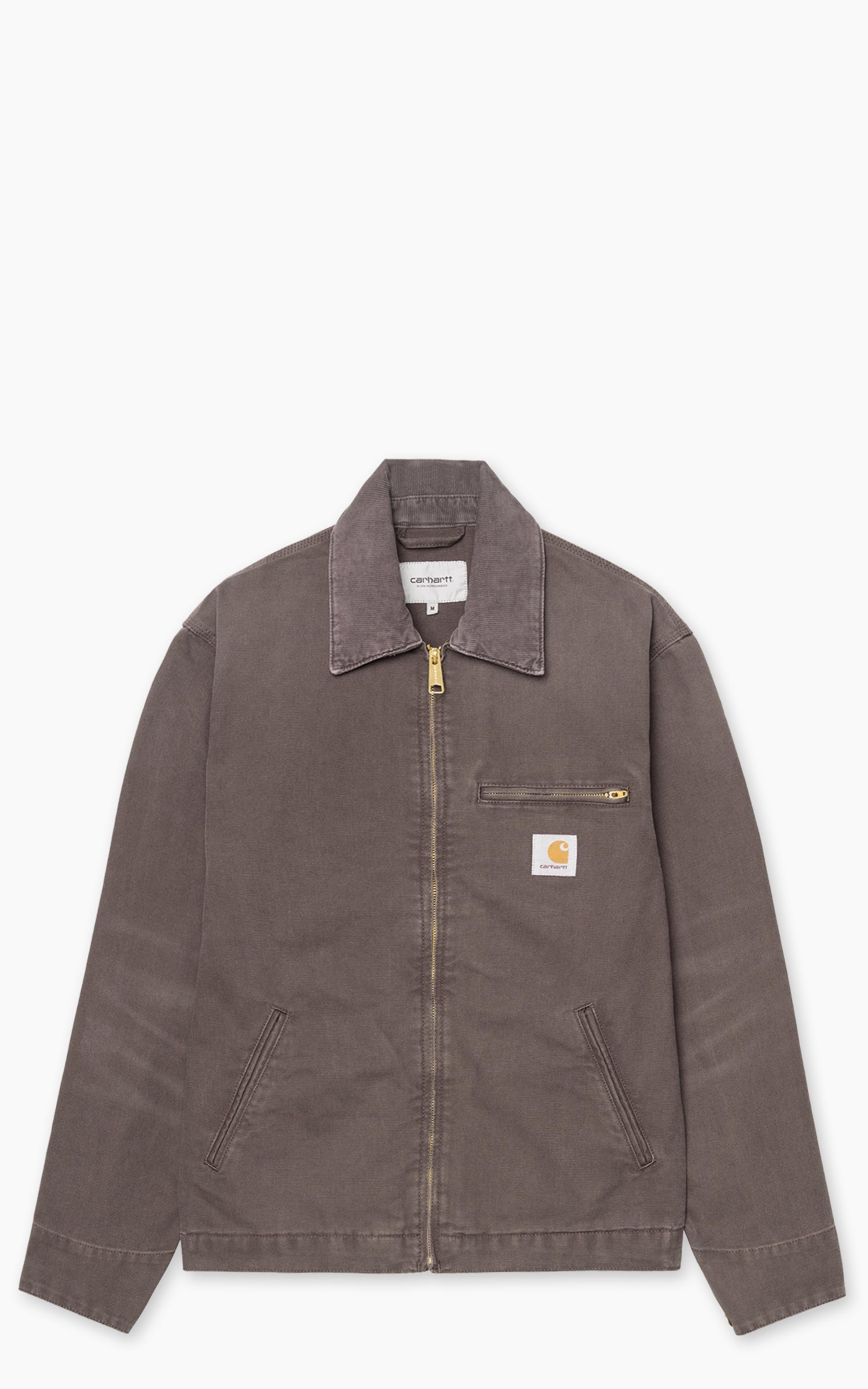 Carhartt WIP Detroit Jacket Dearborn Stone Canvas Shale/Shale