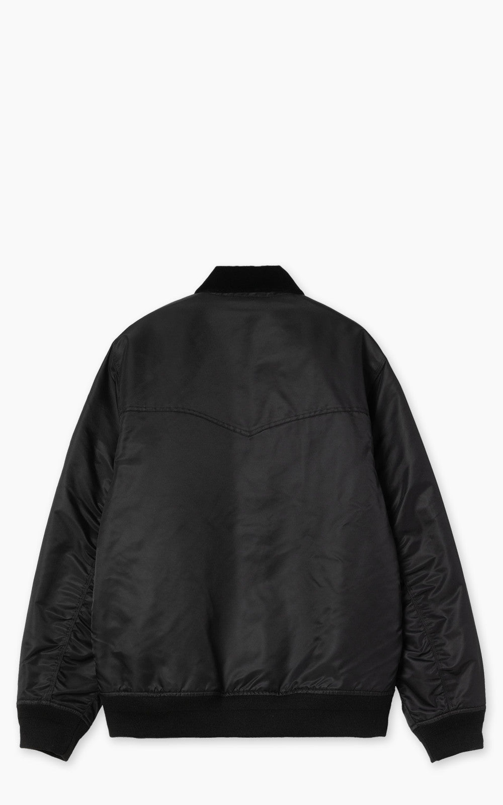 Carhartt WIP Santa Fe Alumni Jacket Black/Scarlet