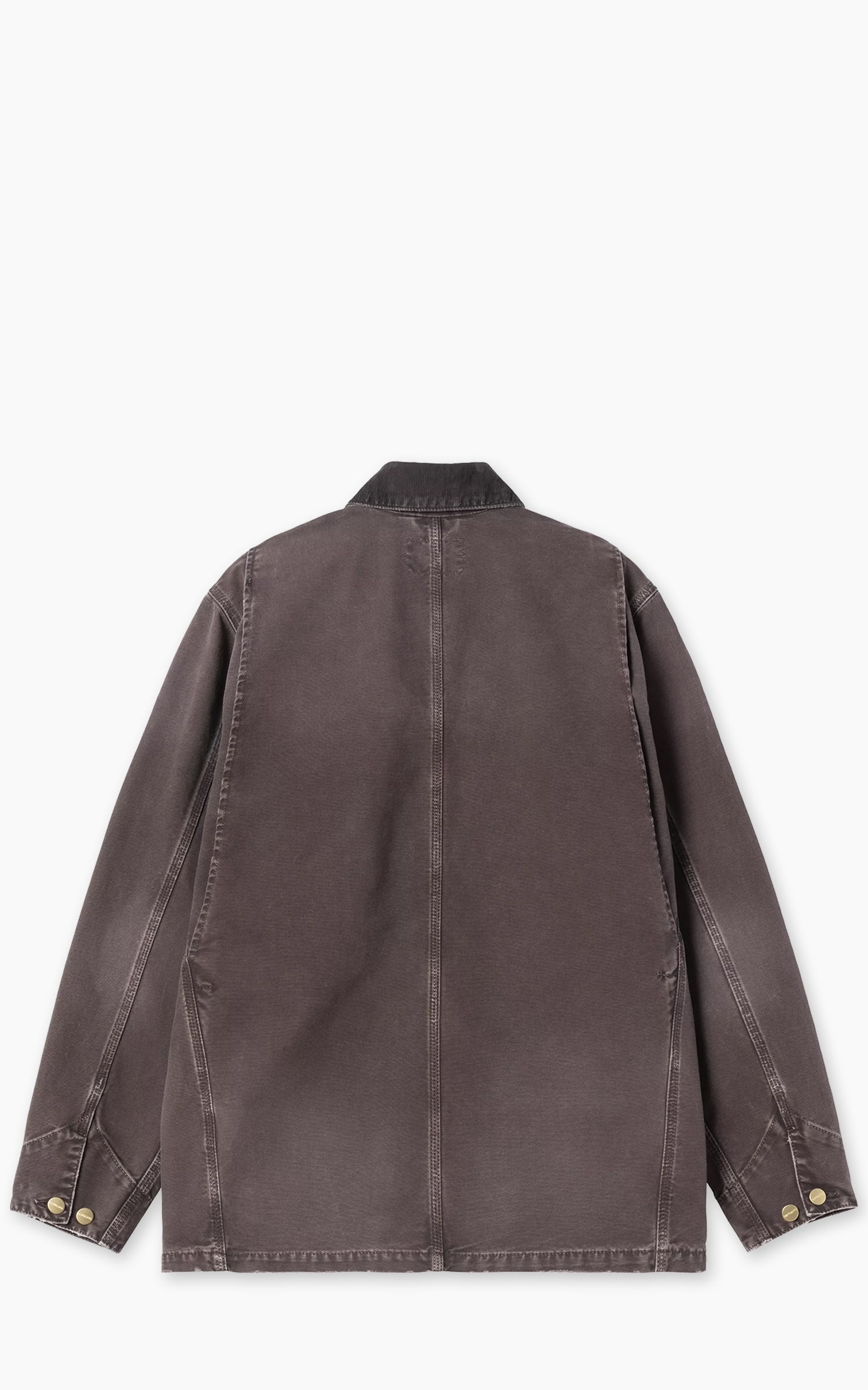 Carhartt WIP OG Chore Coat Dearborn Canvas Destroy Wash Tobacco/Tobacco