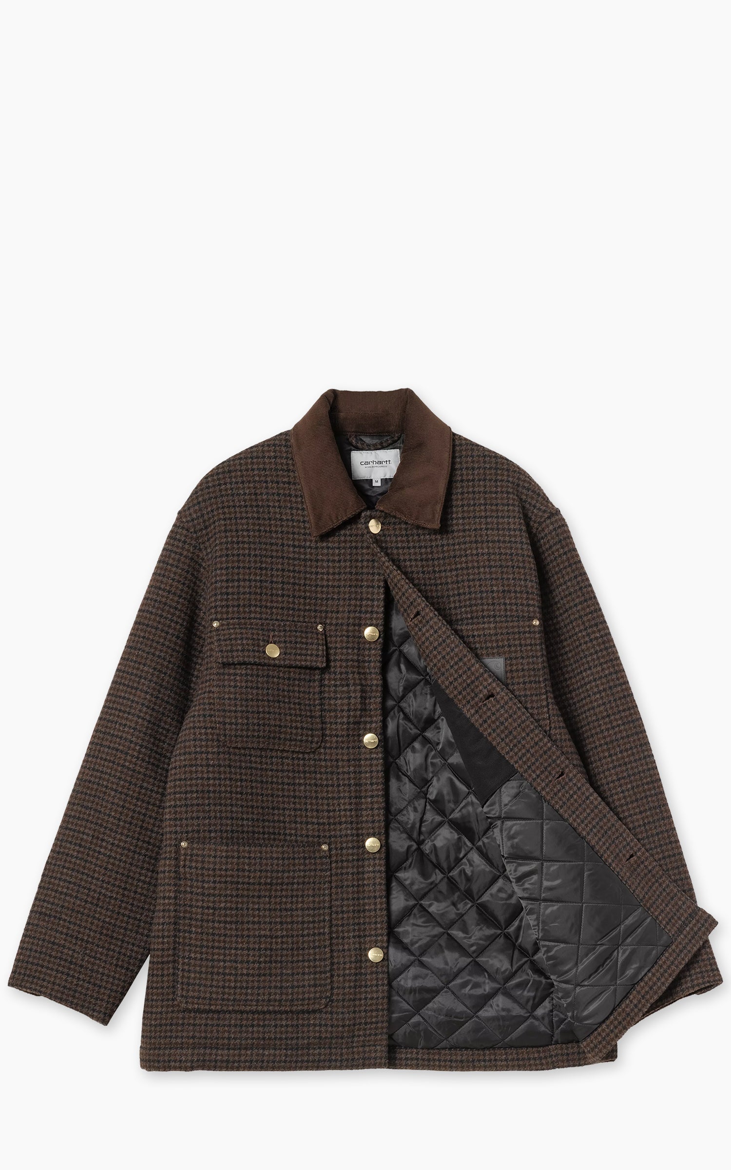 Carhartt WIP Lowis Chore Coat Lowis Houndstooth/Vitola Heather