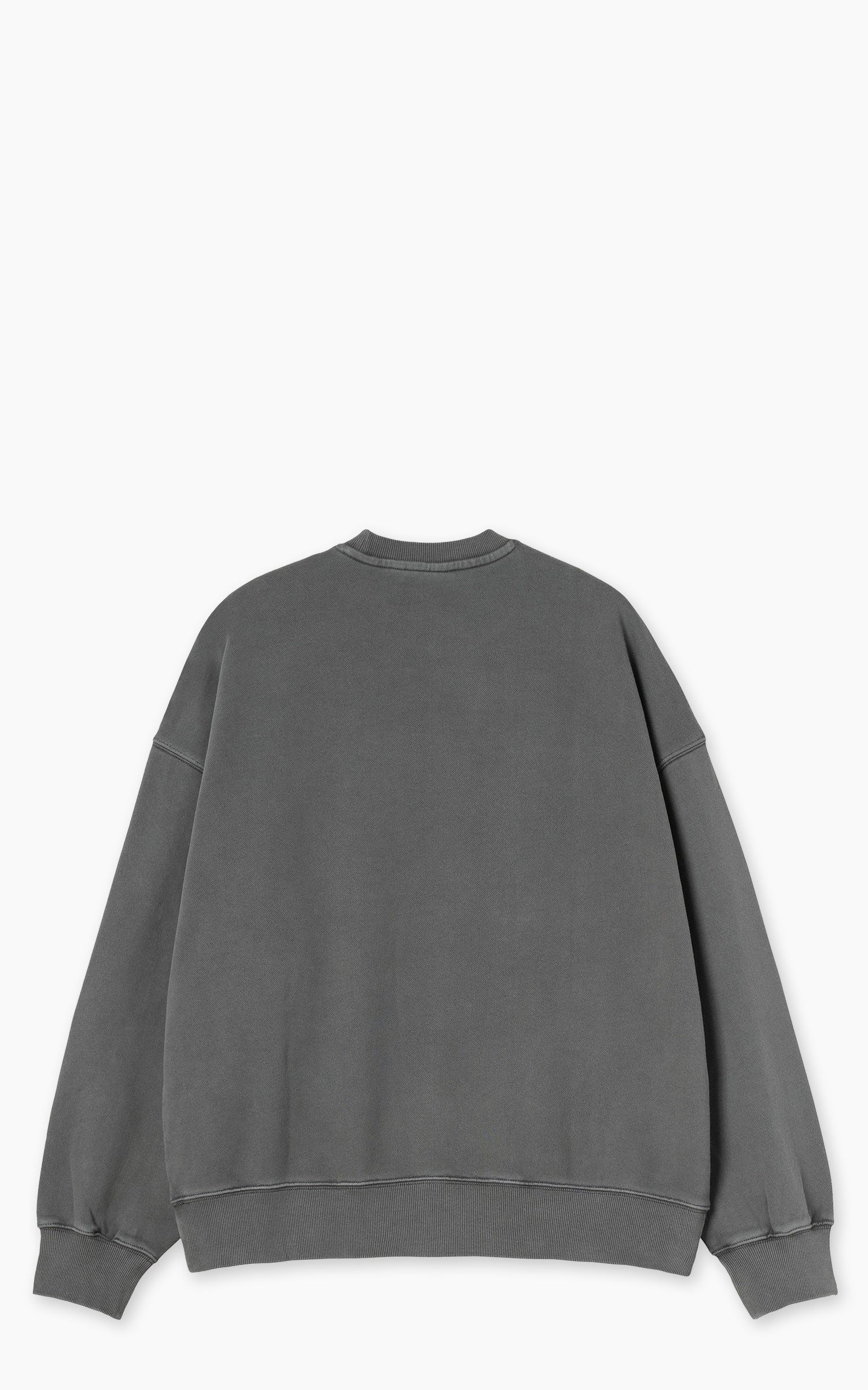 Carhartt WIP Benton Sweatshirt Garment Dyed Graphite