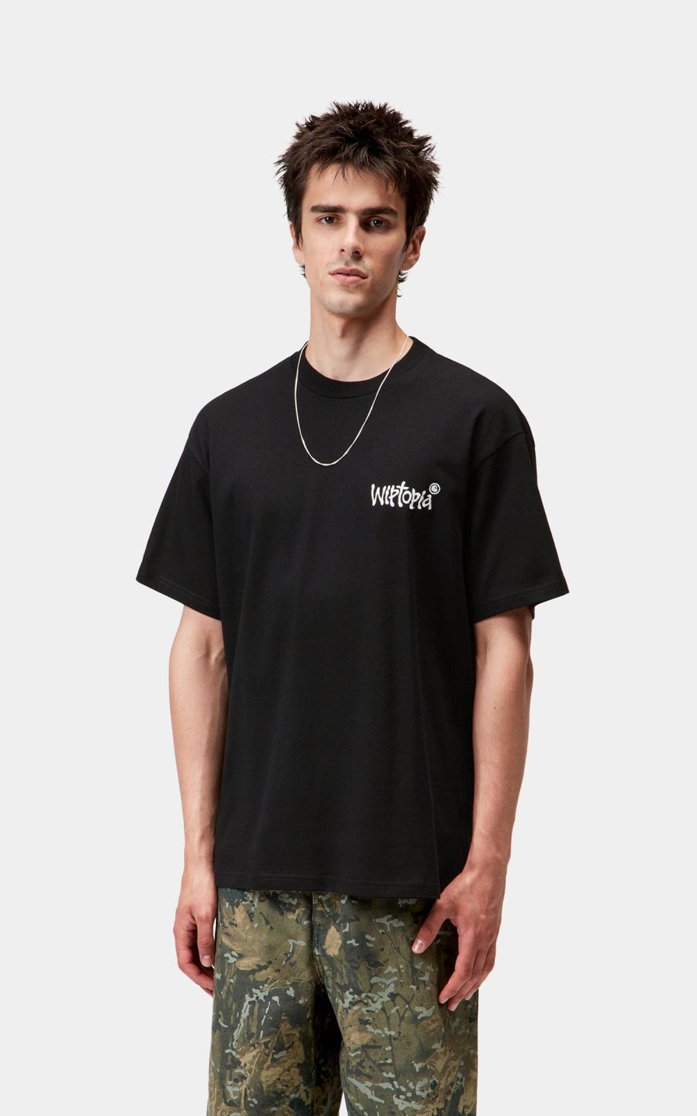 Carhartt WIP S/S Wiptopia Script T-Shirt Black/Wax