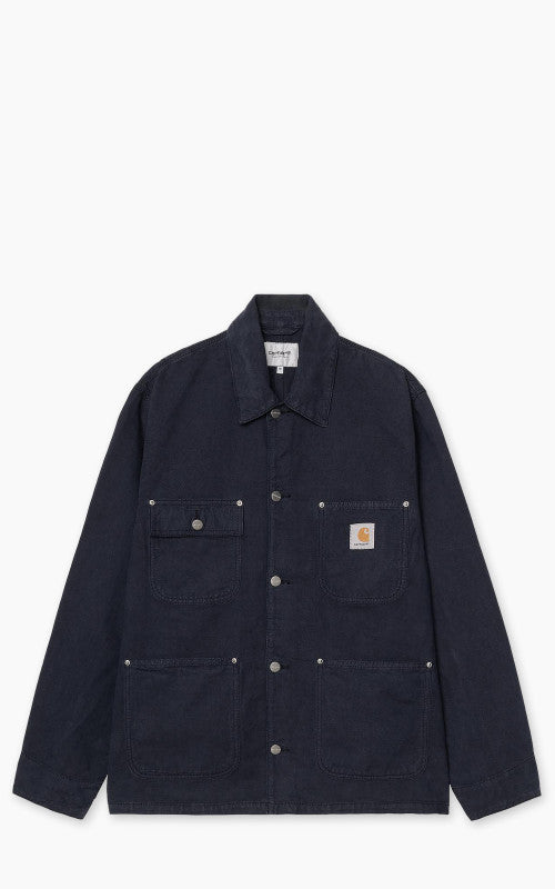 Carhartt WIP Walter Chore Coat Sullivan Canvas Dark Navy