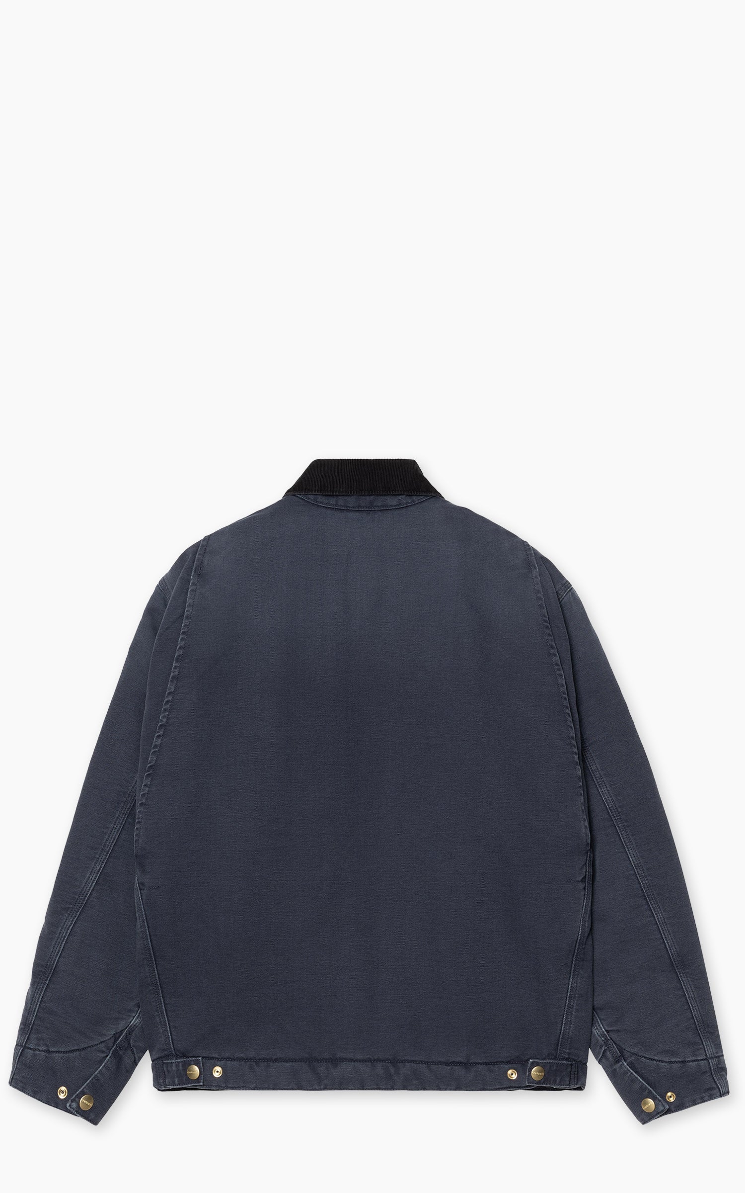 Carhartt WIP OG Detroit Jacket Dearborn Canvas Stone Dark Navy/Black