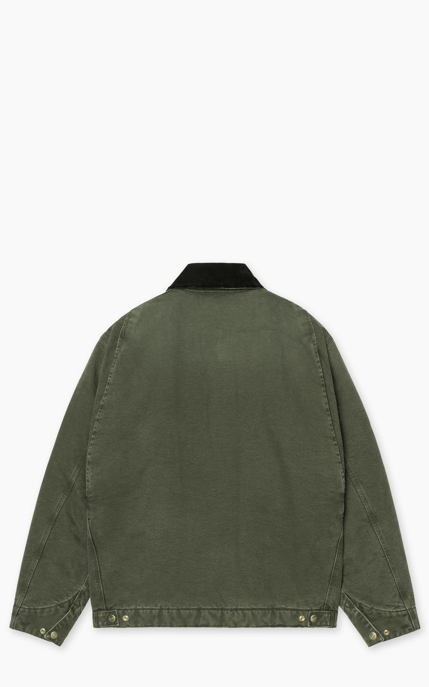 Carhartt WIP OG Detroit Jacket Dearborn Canvas Stone Olive/Black