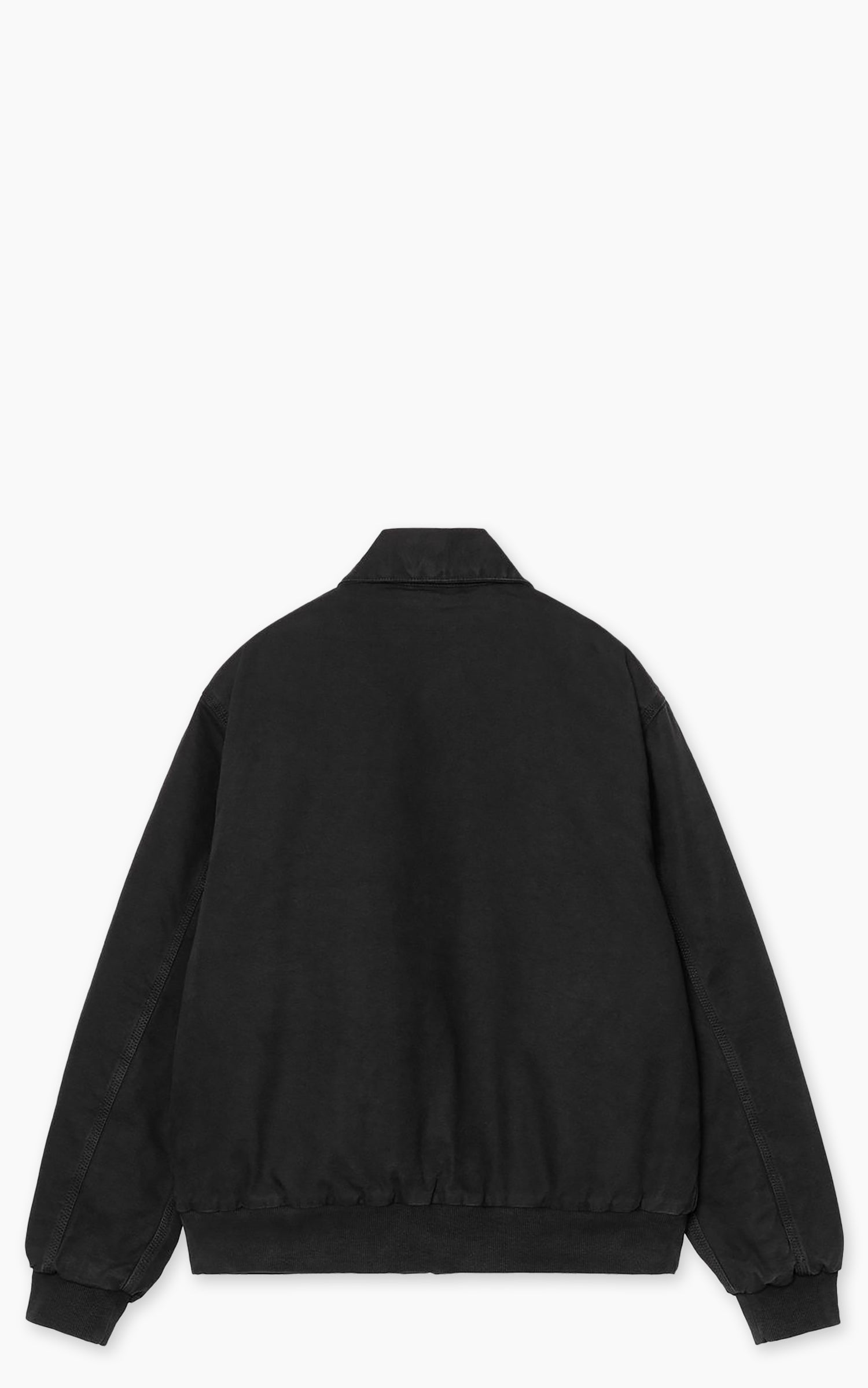 Carhartt WIP Stanton Jacket Deerfield Canvas Stone Washed Black