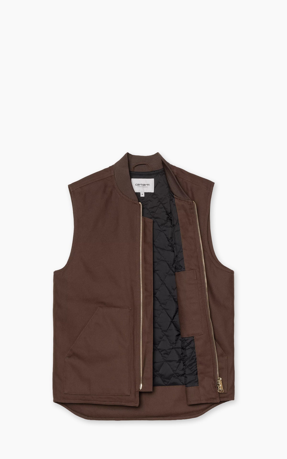 Carhartt WIP Classic Vest Dearborn Canvas Rigid Tobacco
