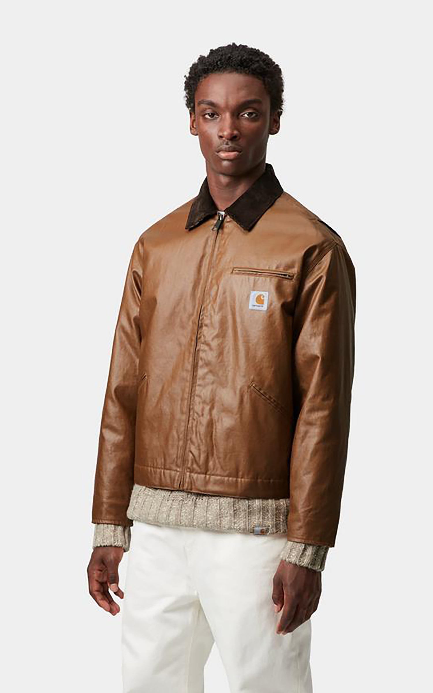 Carhartt WIP OG Dean Jacket Cotton Canvas Hamilton Brown/Tobacco