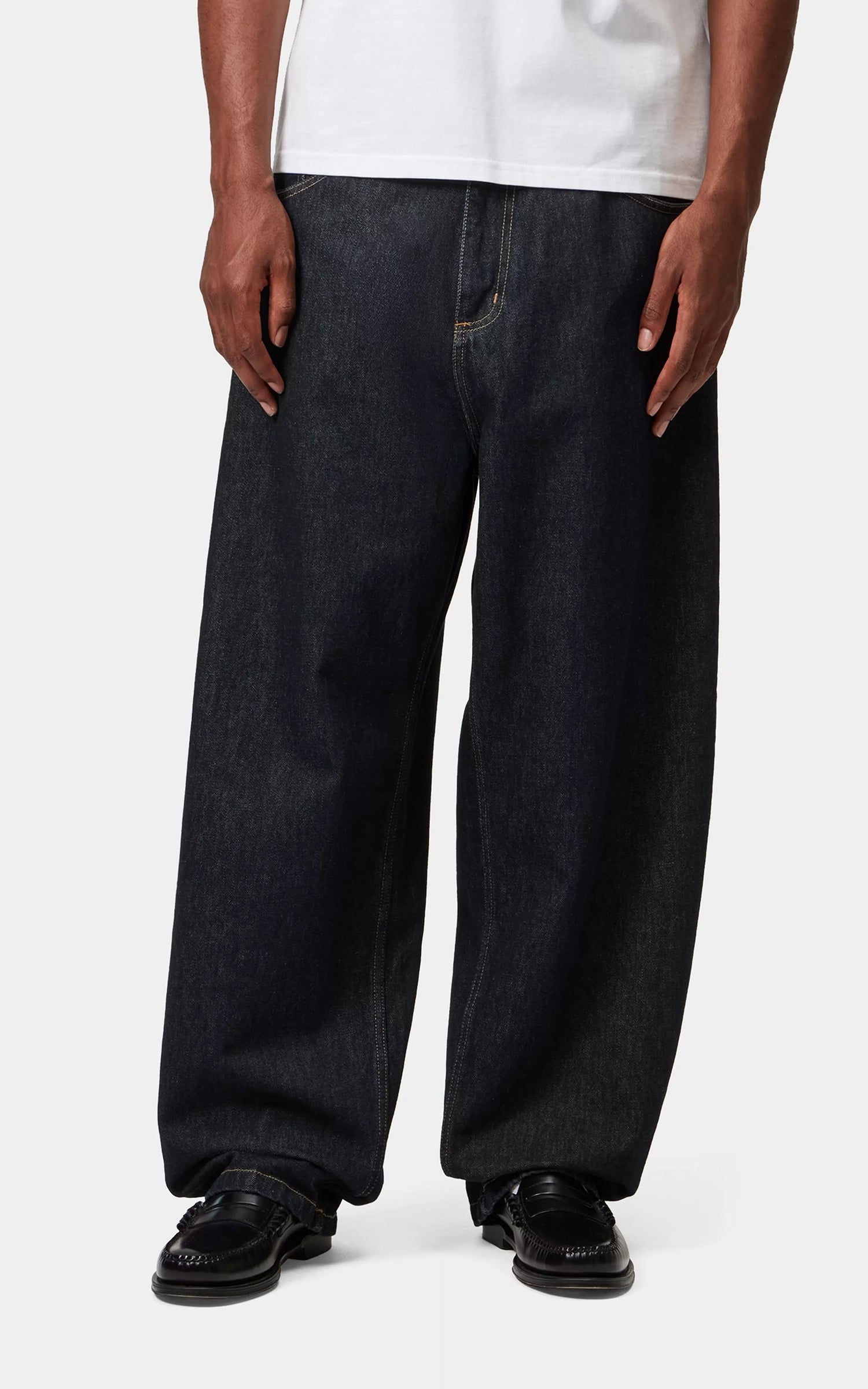 Carhartt WIP Brandon Pant Smith Denim Rinsed Blue