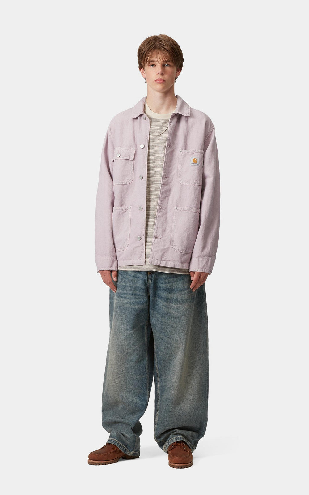 Carhartt WIP Brandon Pant Smith Denim Worn Used Wash Blue