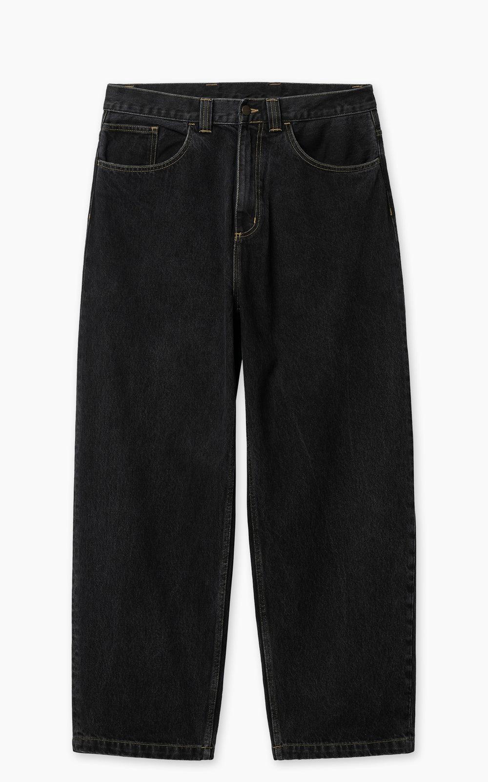 Carhartt WIP Brandon Pant Smith Denim Stone Washed Black