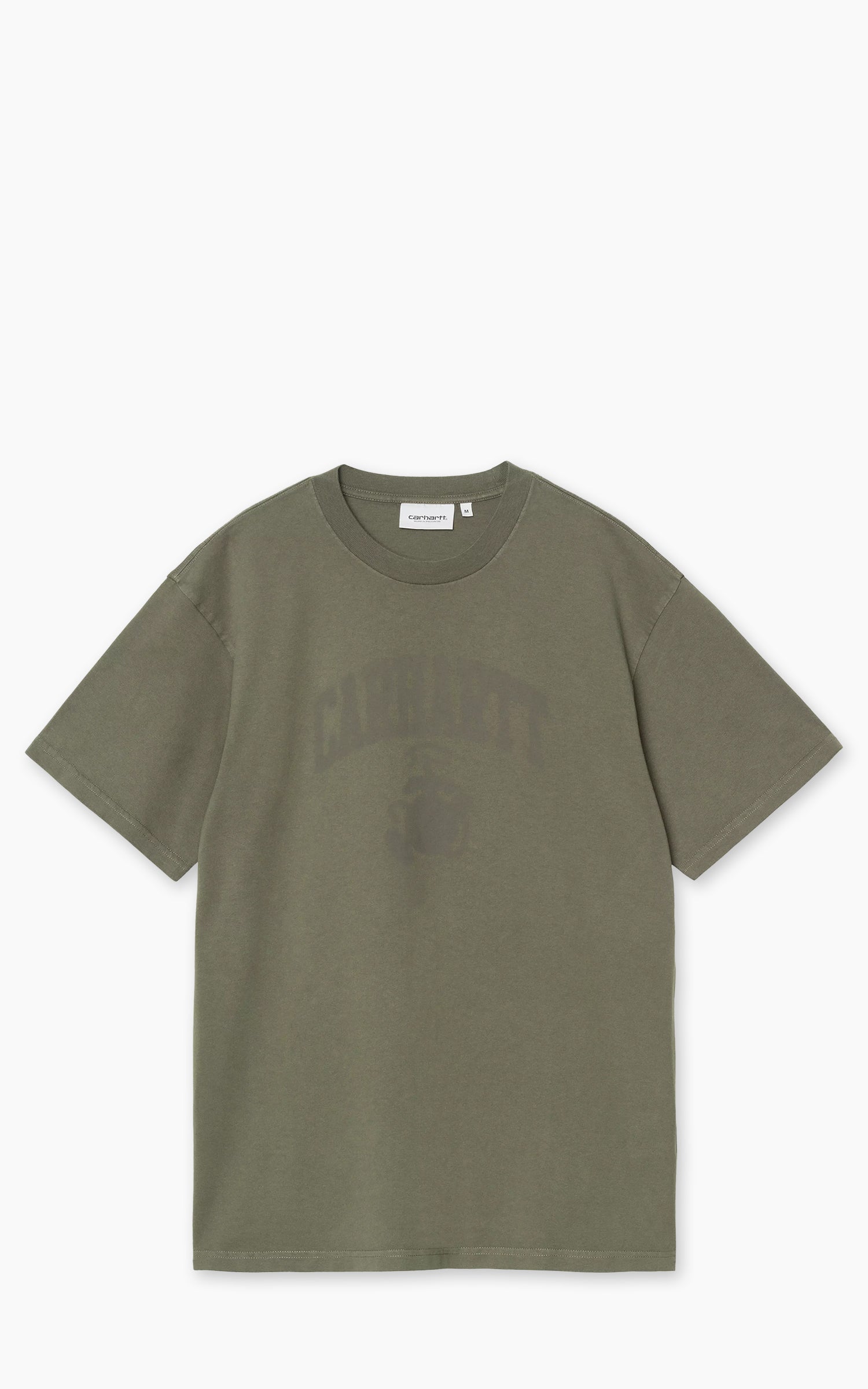 Carhartt WIP S/S Faded Pond Corps T-Shirt Heavy Stone Wash Cypress