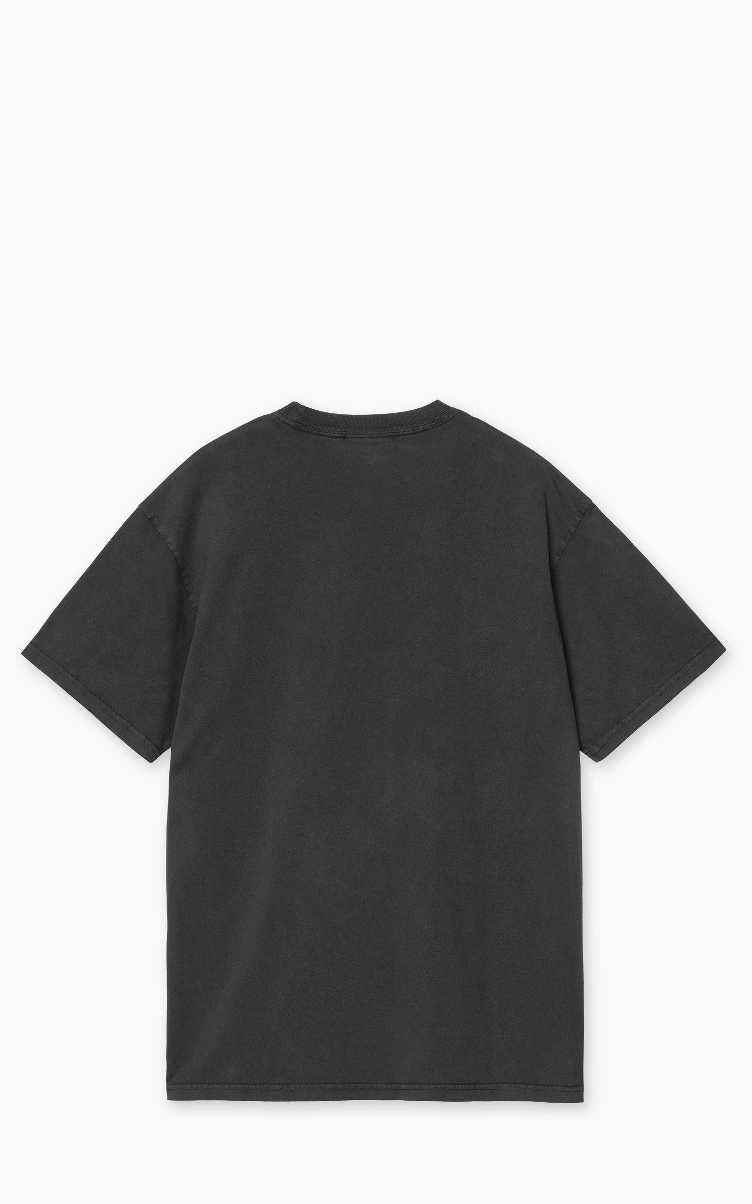 Carhartt WIP S/S Faded Pond Corps T-Shirt Heavy Stone Wash Black