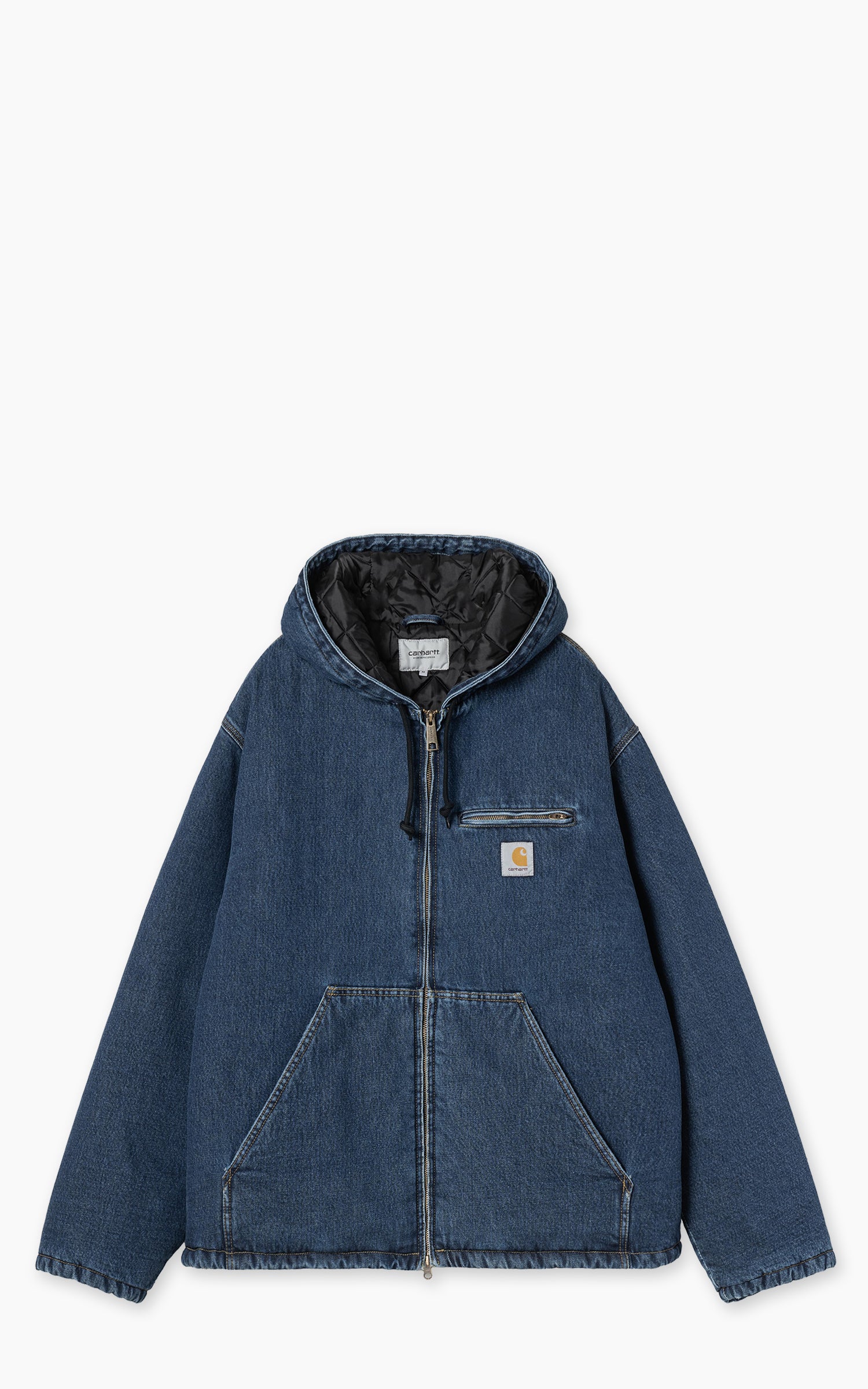 Carhartt WIP Cleveland Jacket Smith Denim Stone Washed Blue