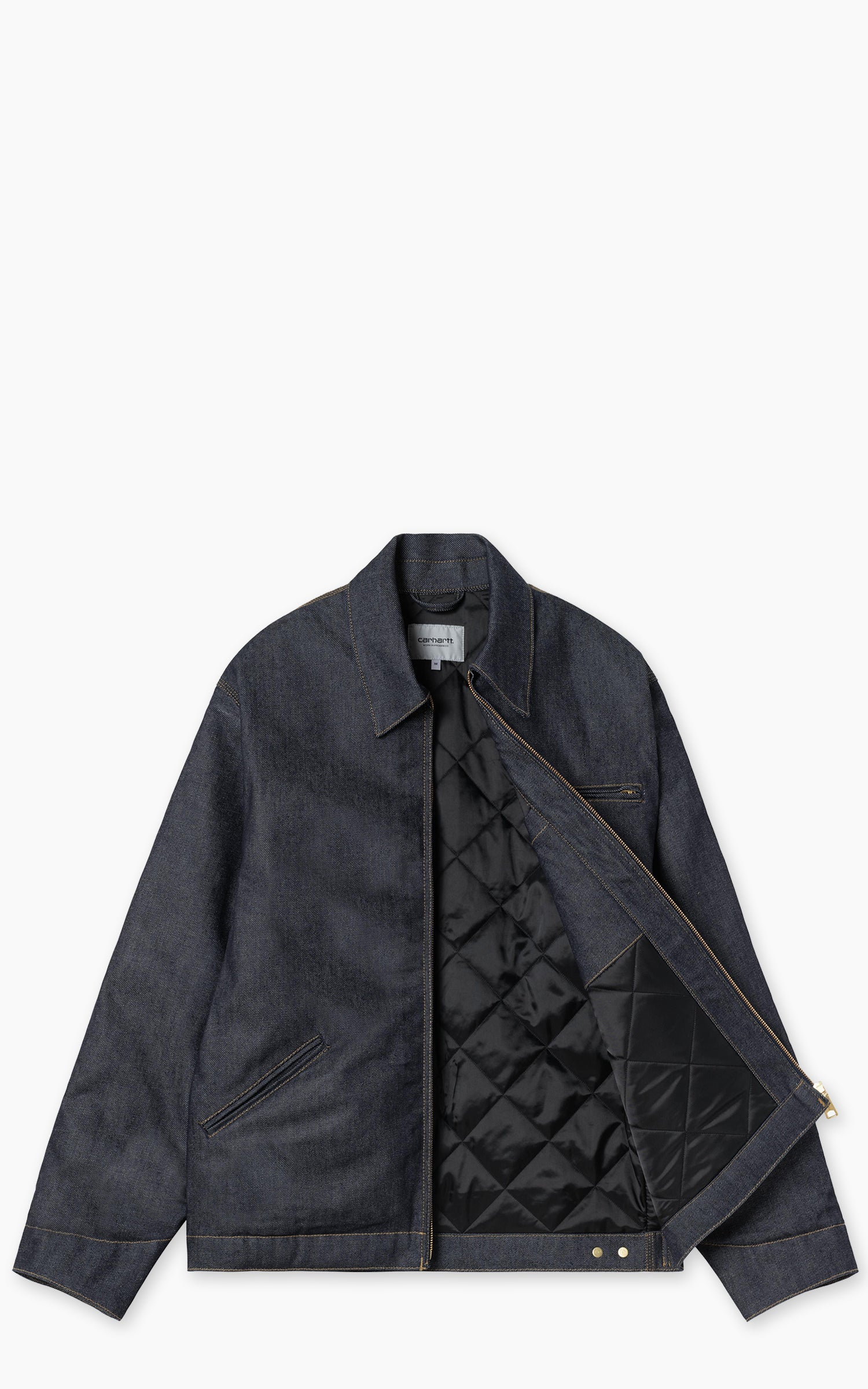 Carhartt Detroit Jacket WIP Lサイズ CARHARTT WIP Detroit Corduroy-Trimmed Organic Cotton-Canvas Jacket