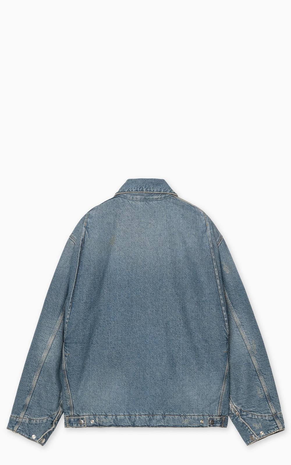 Carhartt WIP OG Detroit Jacket Bradenton Denim Grind Washed Blue