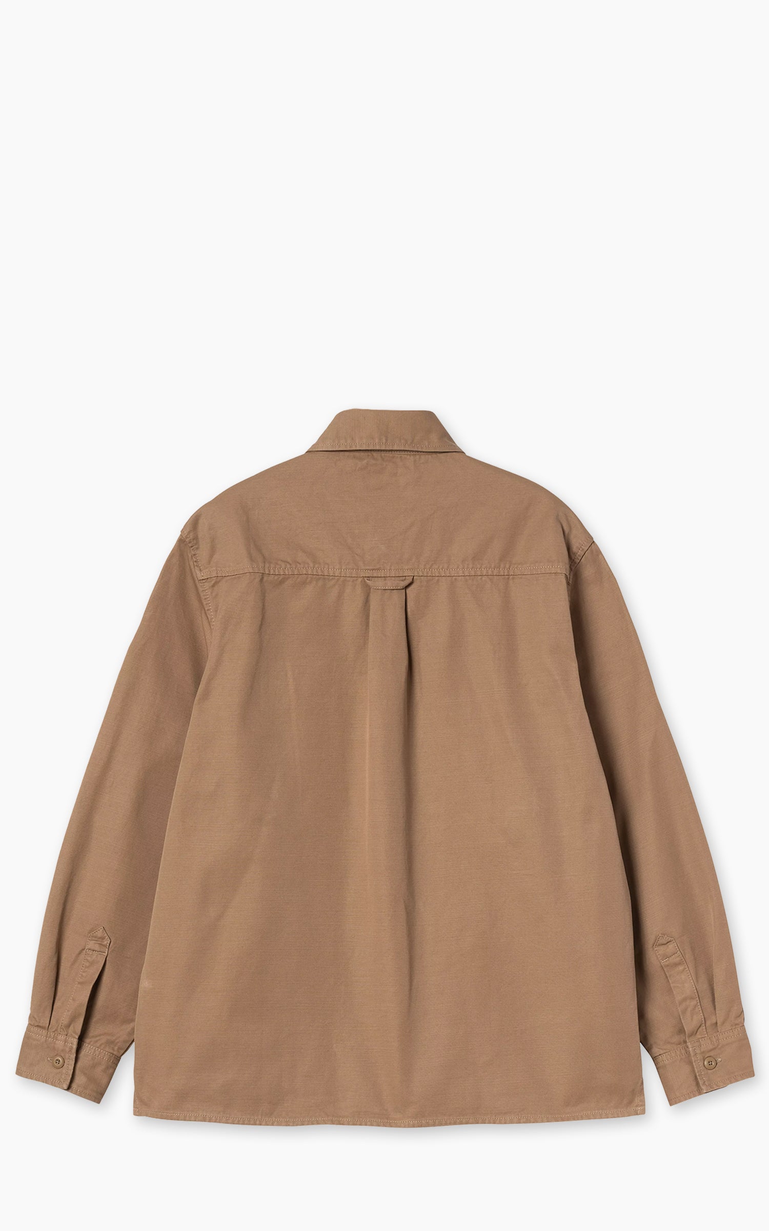 Carhartt WIP Kelly Shirt Jac Cooper Twill Rinsed Peanut