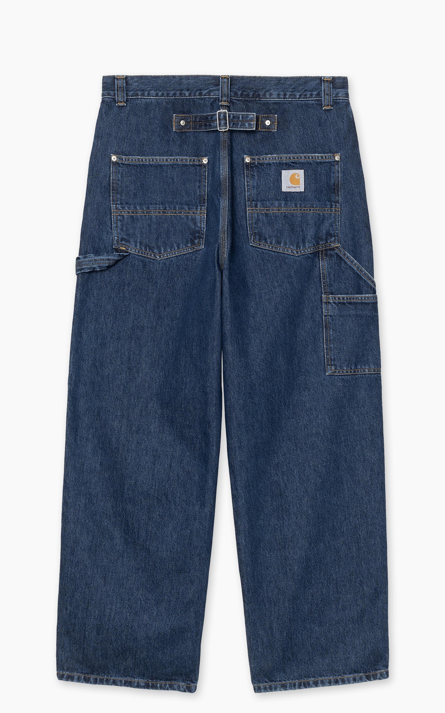 Carhartt WIP OG Double Knee Pant Bradenton Denim Rigid Blue