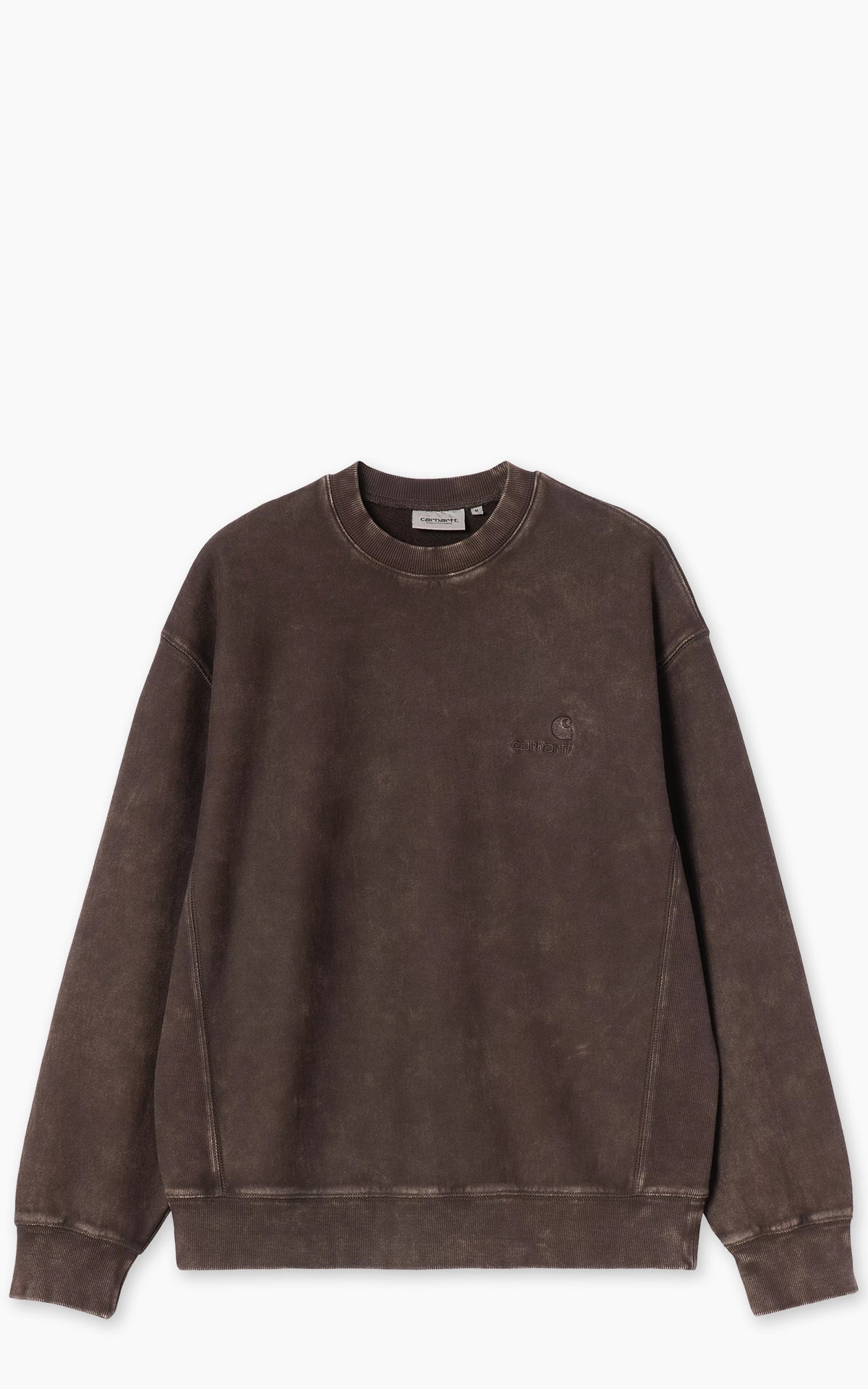 Carhartt WIP Lambert Sweatshirt Moon Wash Tobacco