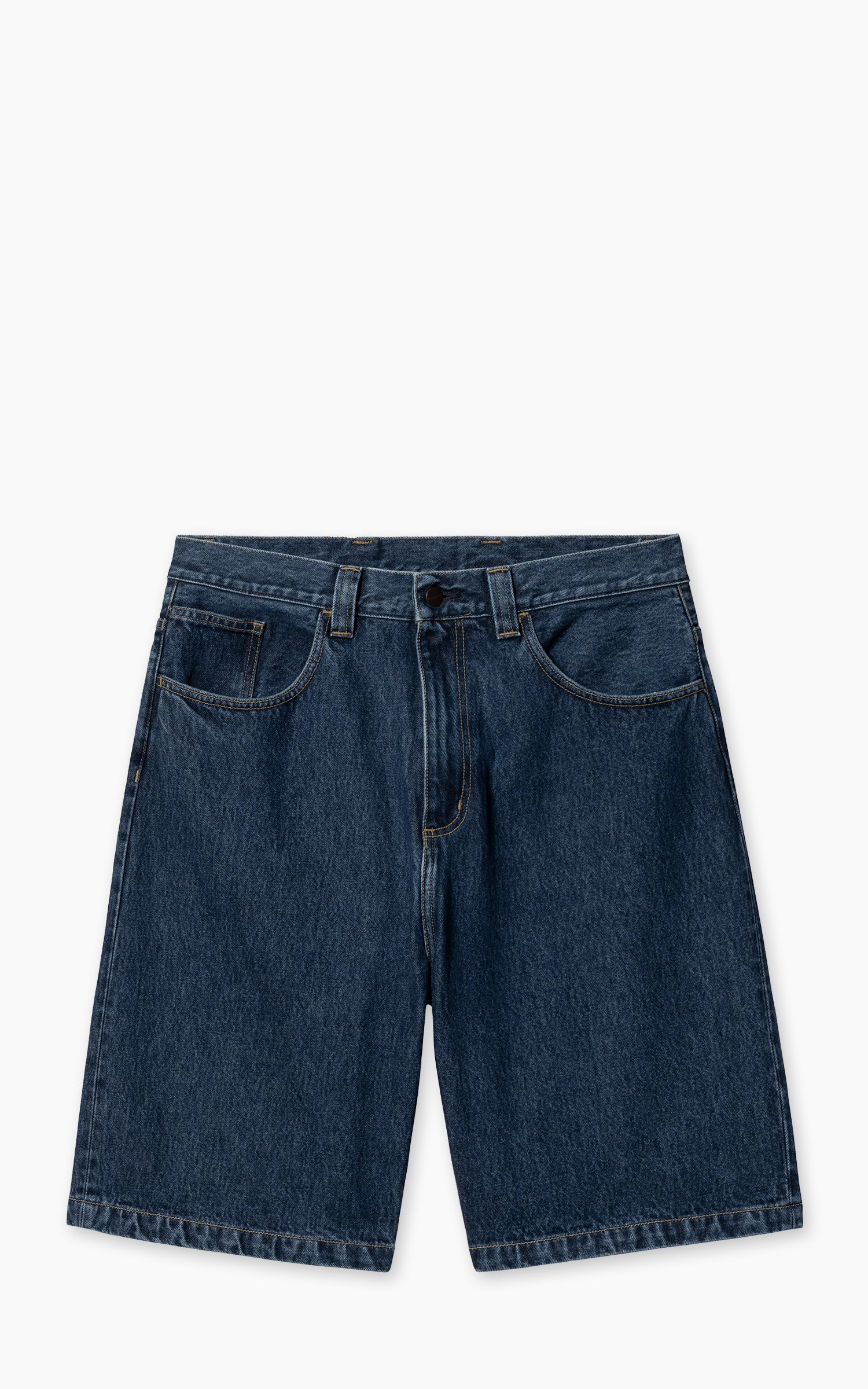Carhartt WIP Brandon Short Smith Denim Stone Washed Blue