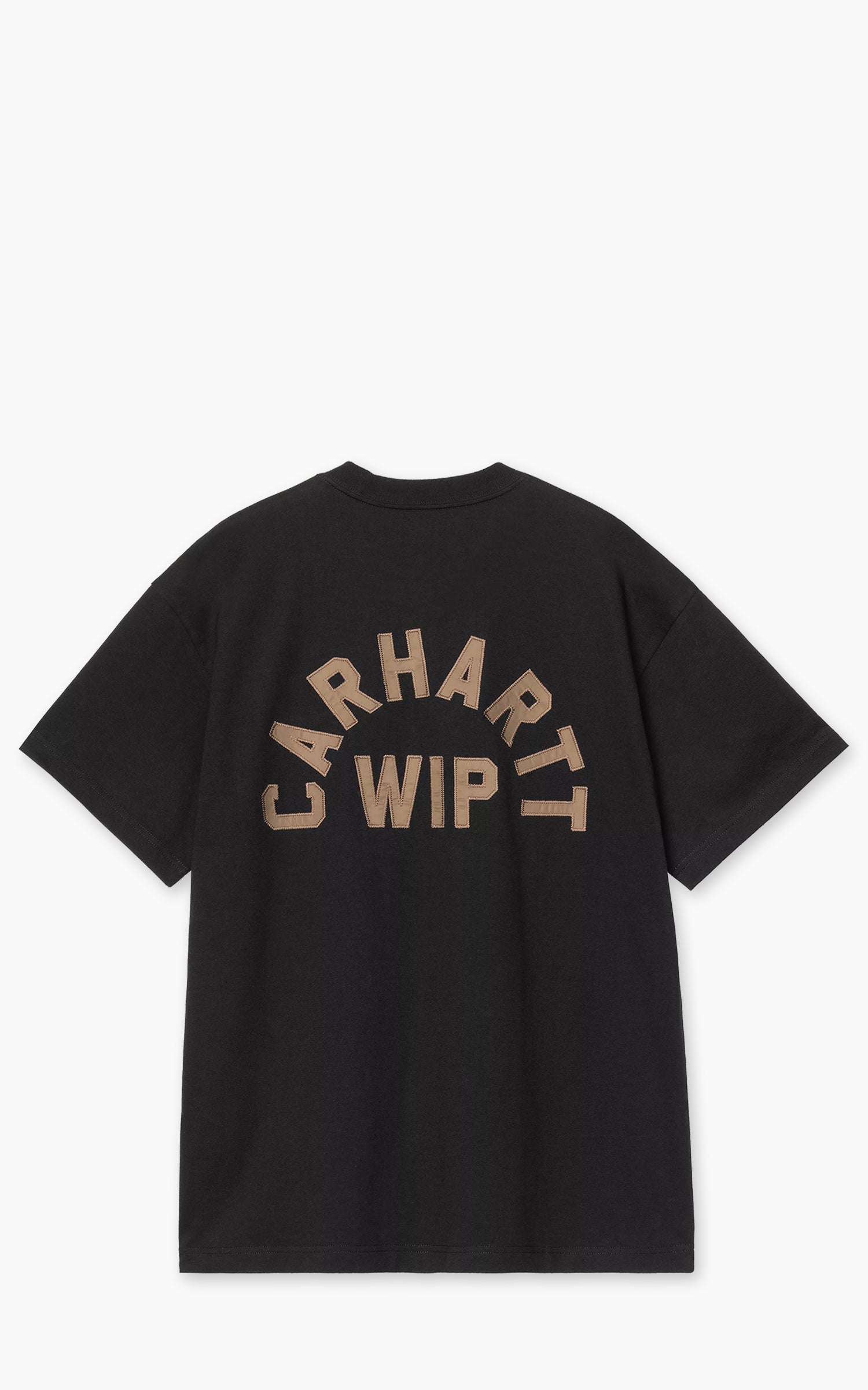 Carhartt WIP S/S Arch Script T-Shirt Black/WIP H Brown