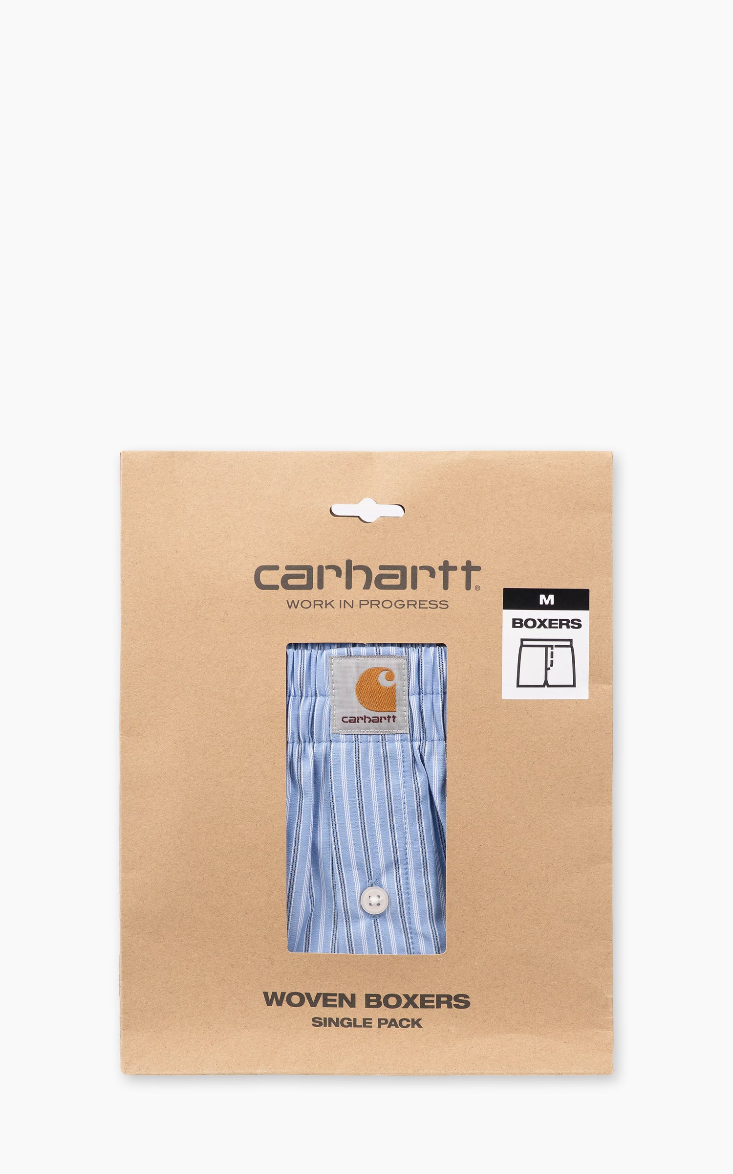 Carhartt WIP Cotton Boxer Keene Stripe/ Curacao