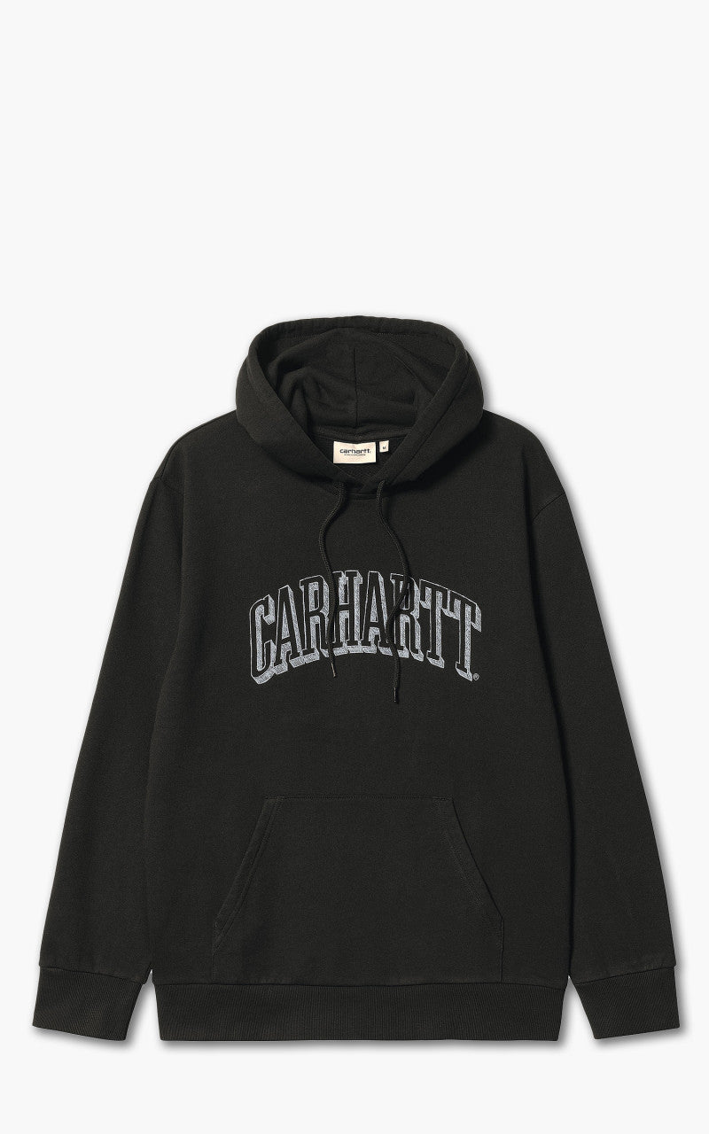Carhartt WIP Hooded Scrawl Sweatshirt Black/Misty Sky