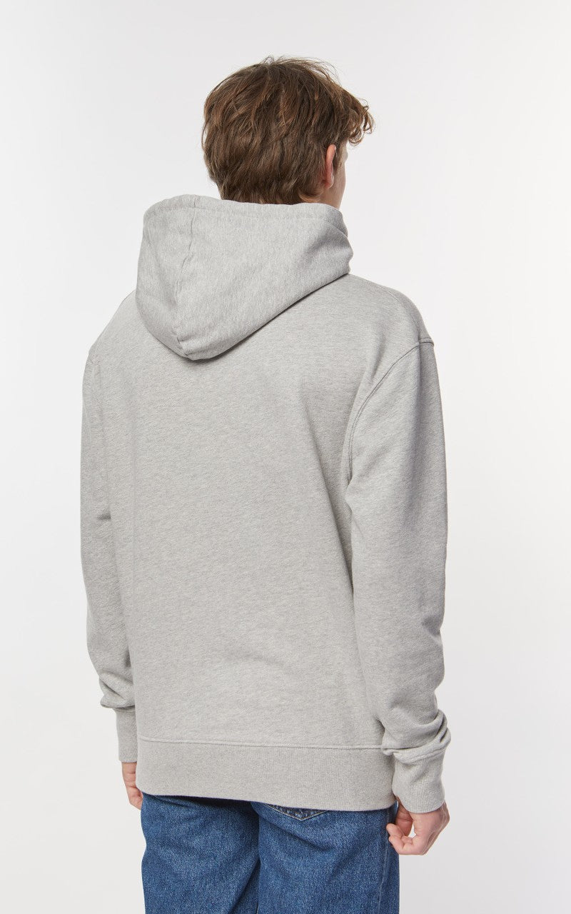 Maison Kitsuné Chillax Fox Patch Classic Hoodie Grey
