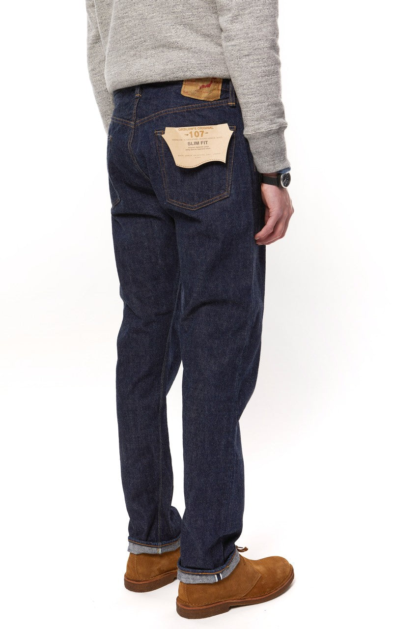 OrSlow Ivy Fit Jeans 107 One Wash Indigo