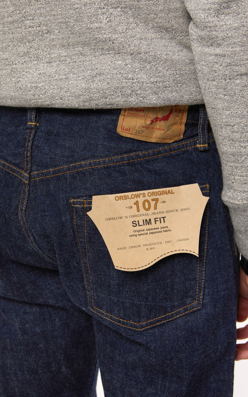 OrSlow Ivy Fit Jeans 107 One Wash Indigo