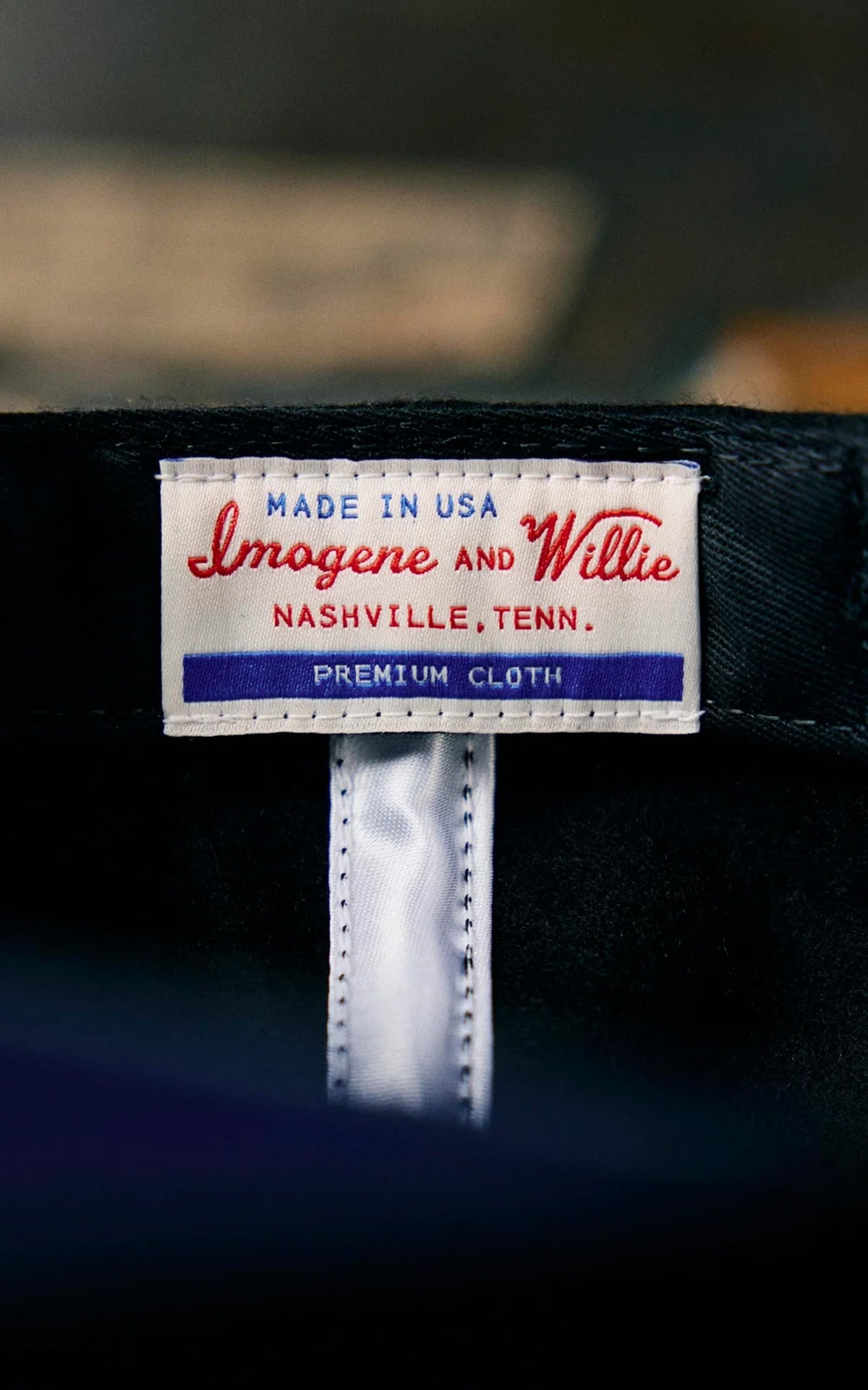 Imogene + Willie The Wool "Nashville" Cap Black