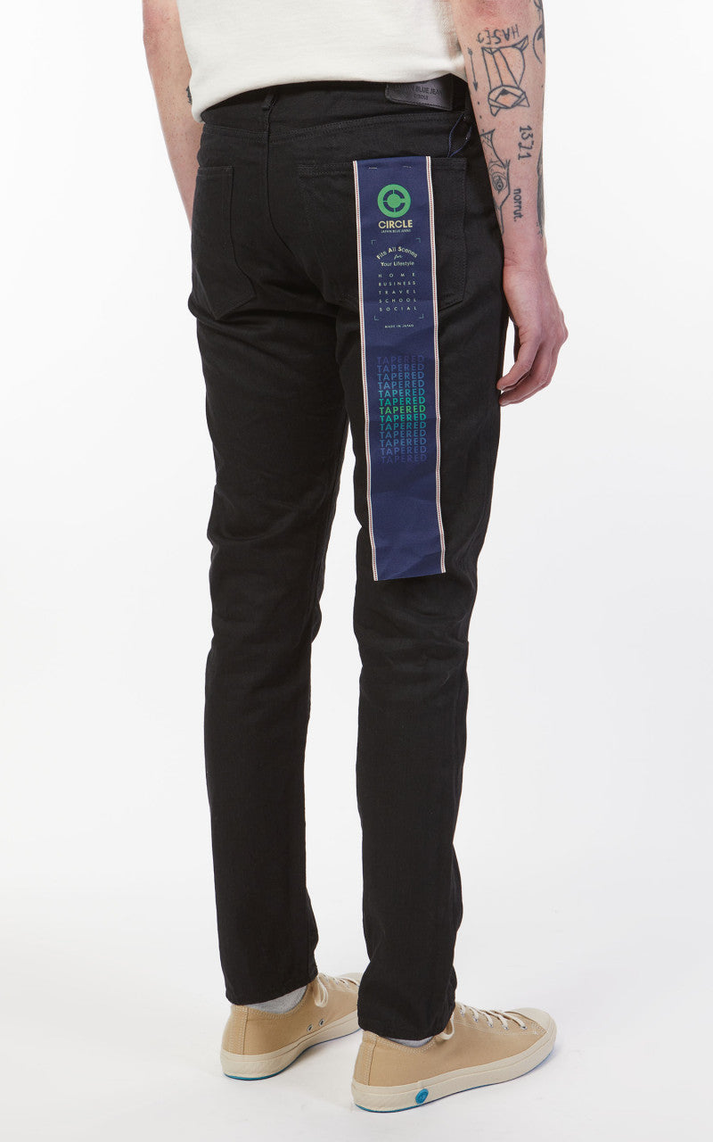 Japan Blue J216 Circle Tapered Selvedge Black 14oz