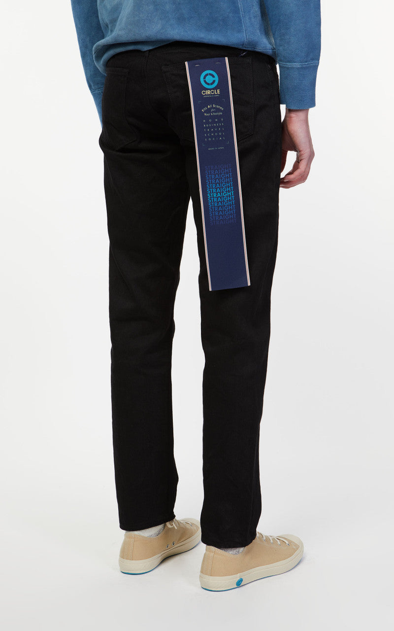 Japan Blue J316 Circle Straight Selvedge Black 14oz