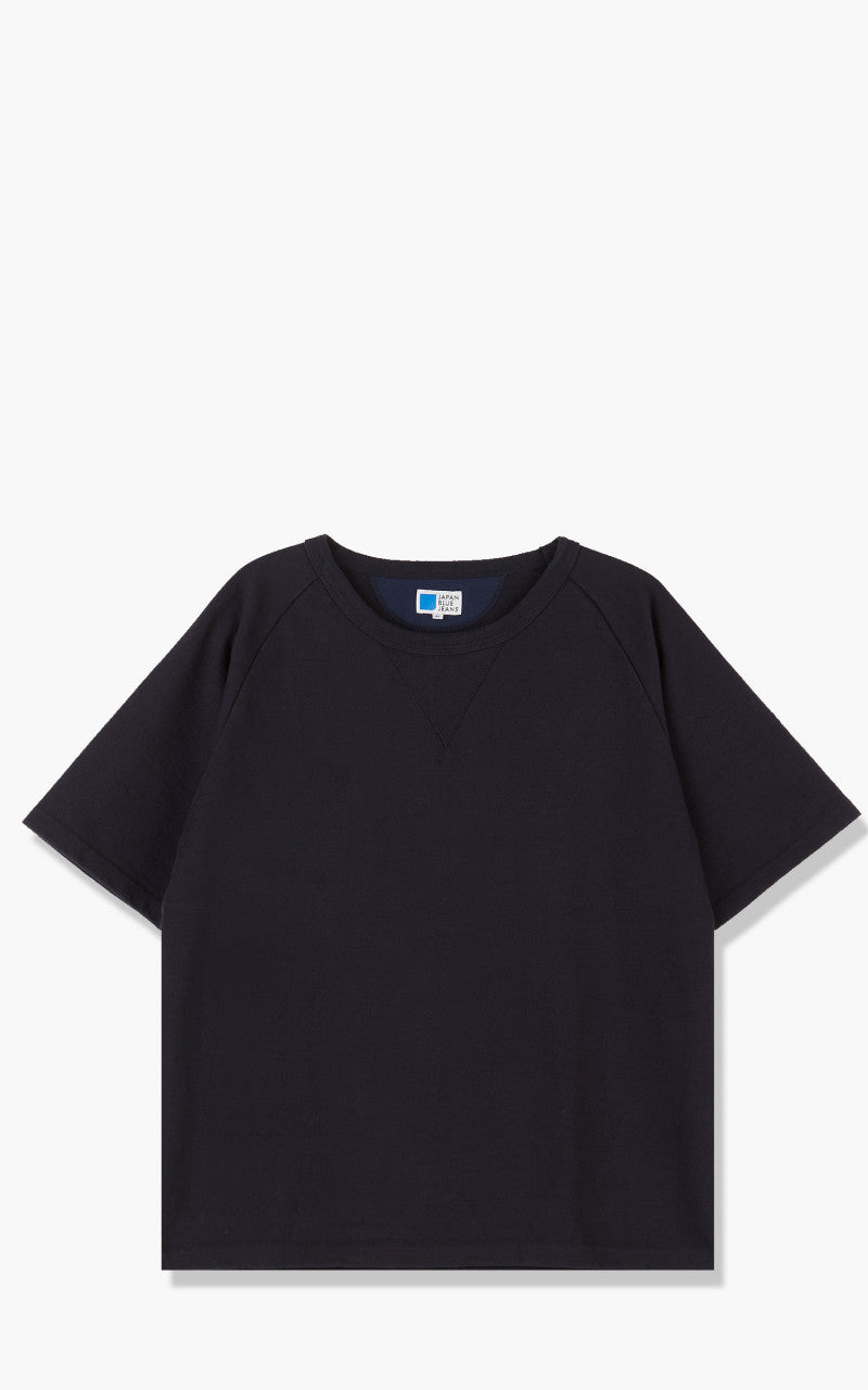 Japan Blue Heavyweight Raglan T-Shirt Navy 16.5oz