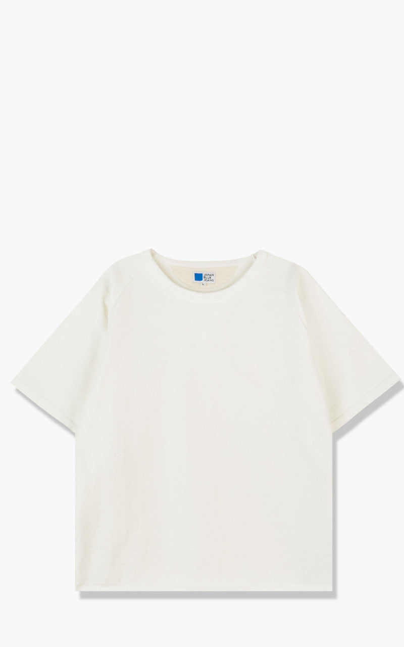 Japan Blue Heavyweight Raglan T-Shirt White 16.5oz