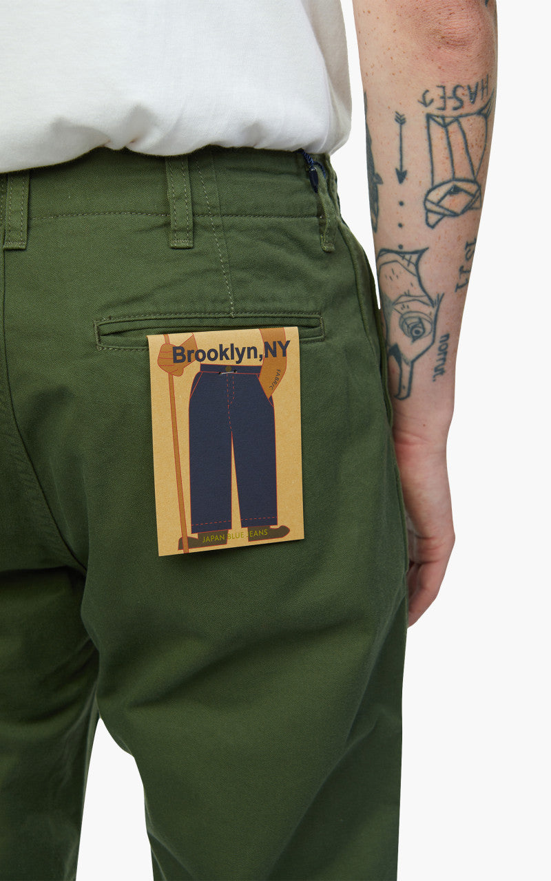 Japan Blue Brooklyn Chino Olive