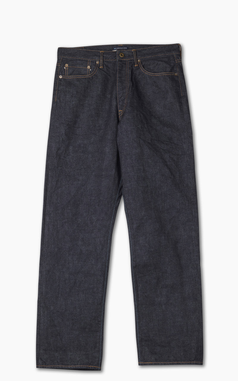 Japan Blue Sashiko Wide Tapered Pants Indigo