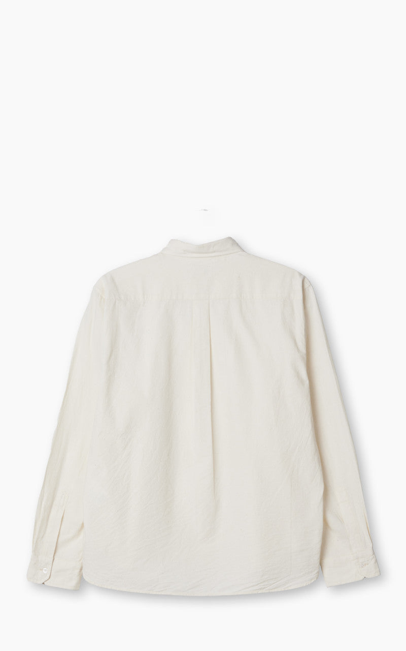 Japan Blue Cote d’Ivoire Cotton Selvedge Chambray Shirt Natural