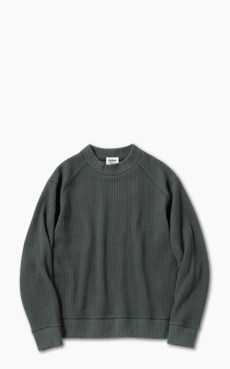 Jackman JM7200 Waffle Midneck Sweatshirt Ivy