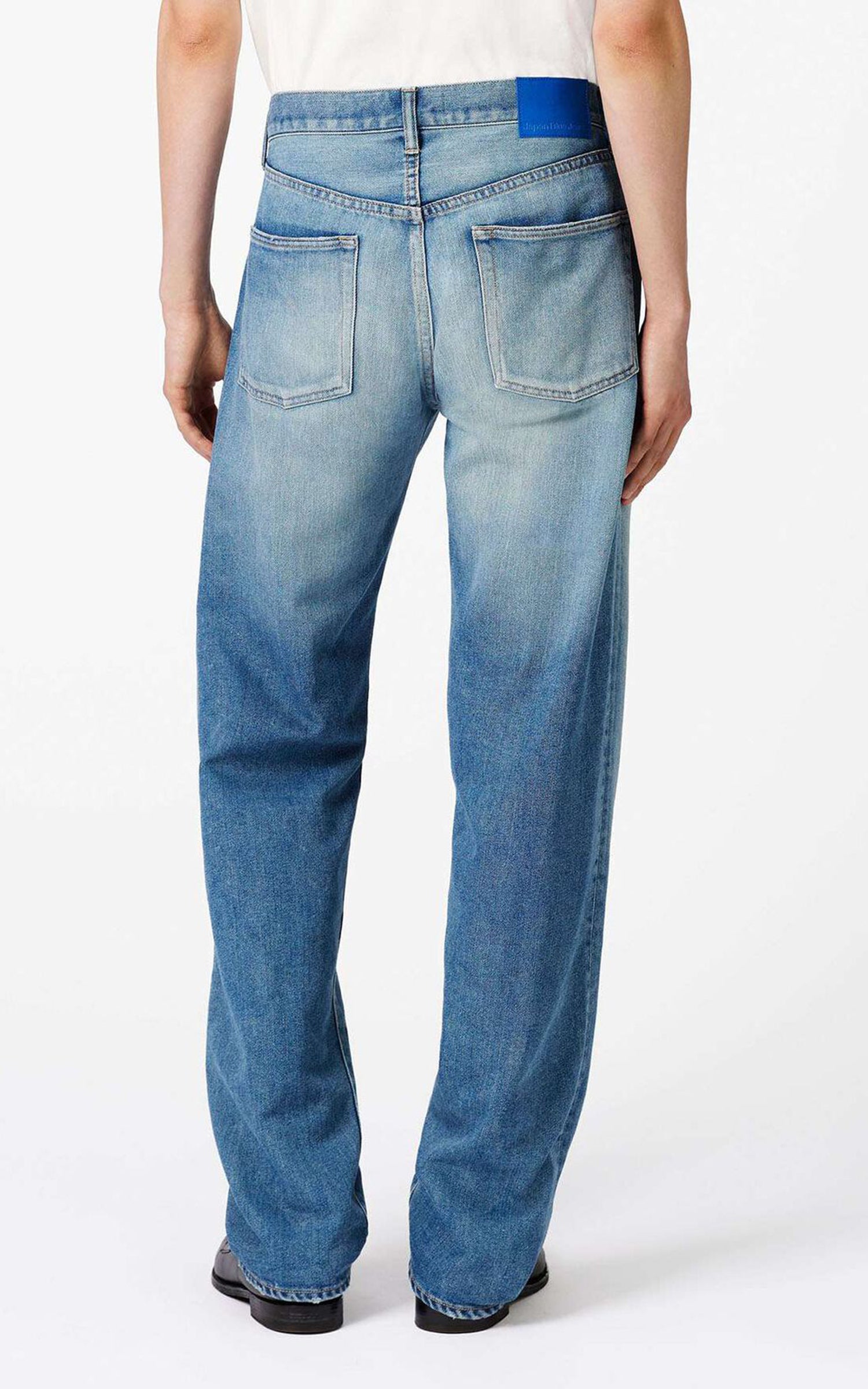 Japan Blue JMJA0100 Light Straight Jeans Medium Indigo 9oz