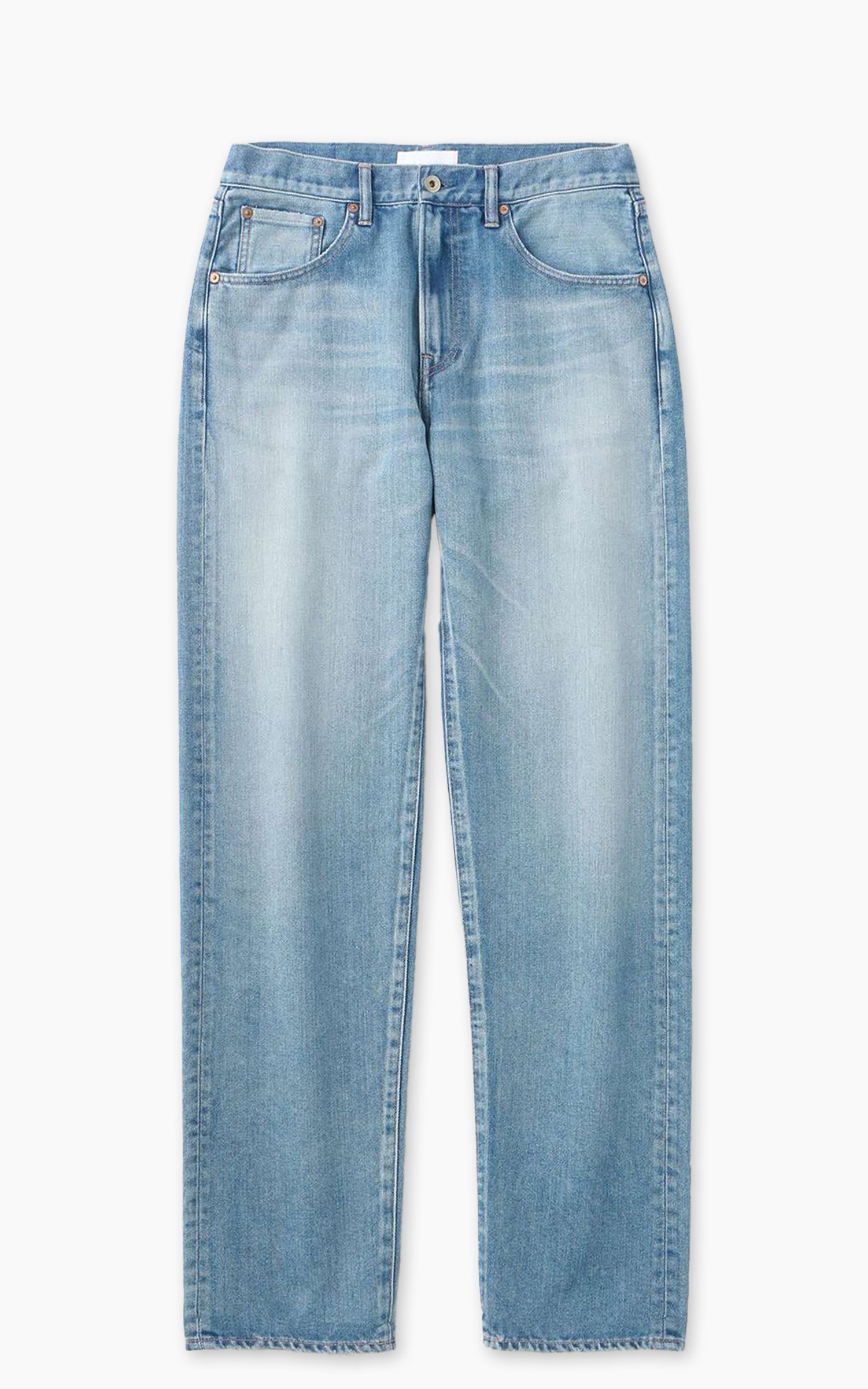 Japan Blue JMJA0100 Light Straight Jeans Medium Indigo 9oz