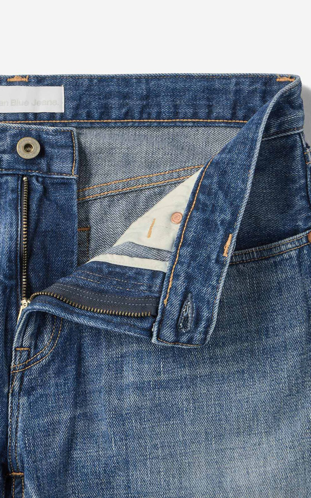 Japan Blue JMJA1100 Selvedge Straight Jeans Medium Indigo 12oz