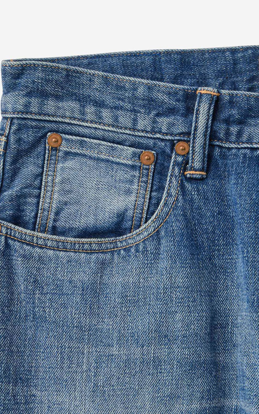Japan Blue JMJA1100 Selvedge Straight Jeans Medium Indigo 12oz