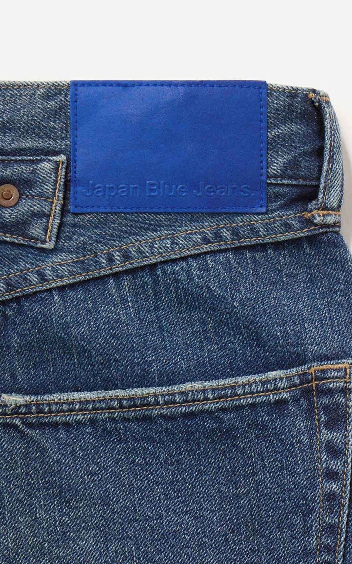 Japan Blue JMJA2101 ReDESIGN Skew Straight Jeans Dark Indigo