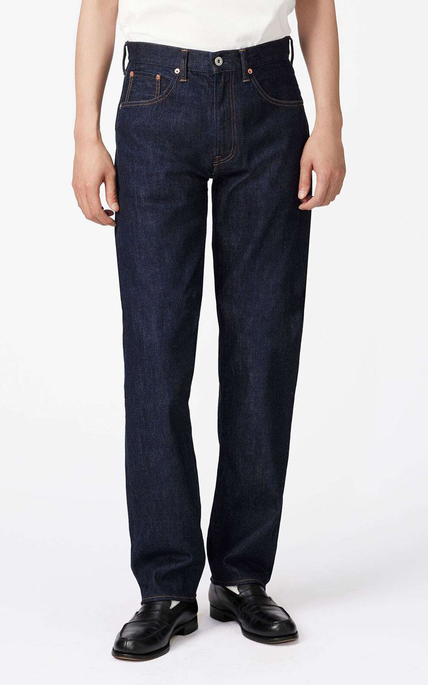 Japan Blue JMJE1100 Selvedge Straight Jeans Indigo 12oz